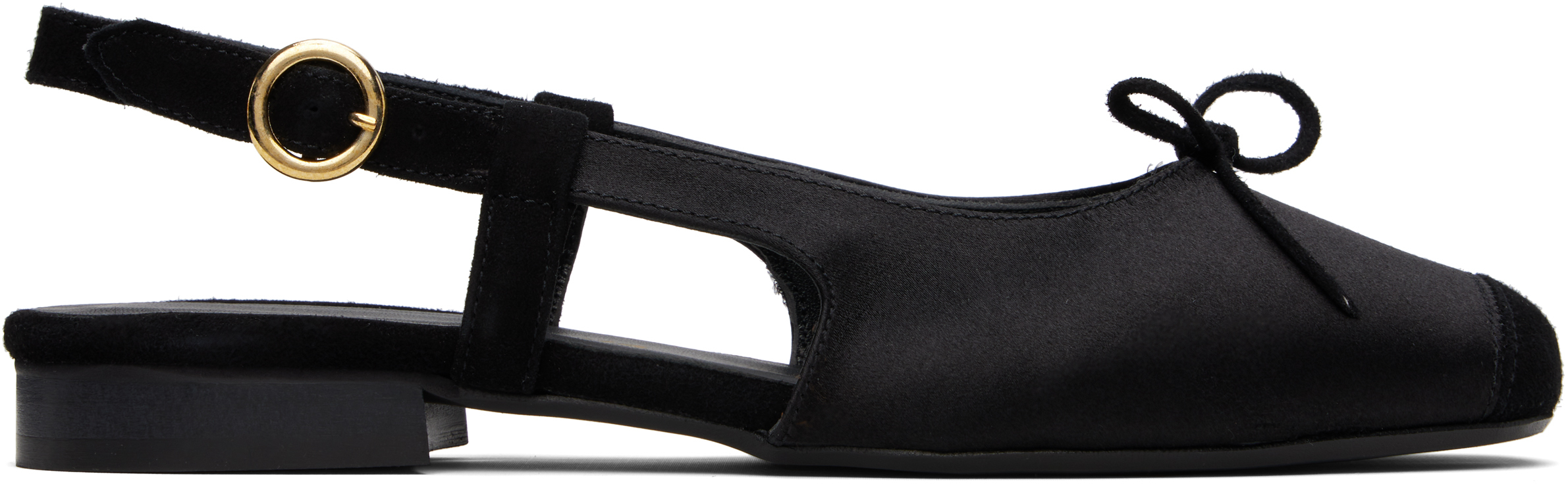 Hai Black Reqins Edition Circee Ballerina Flats