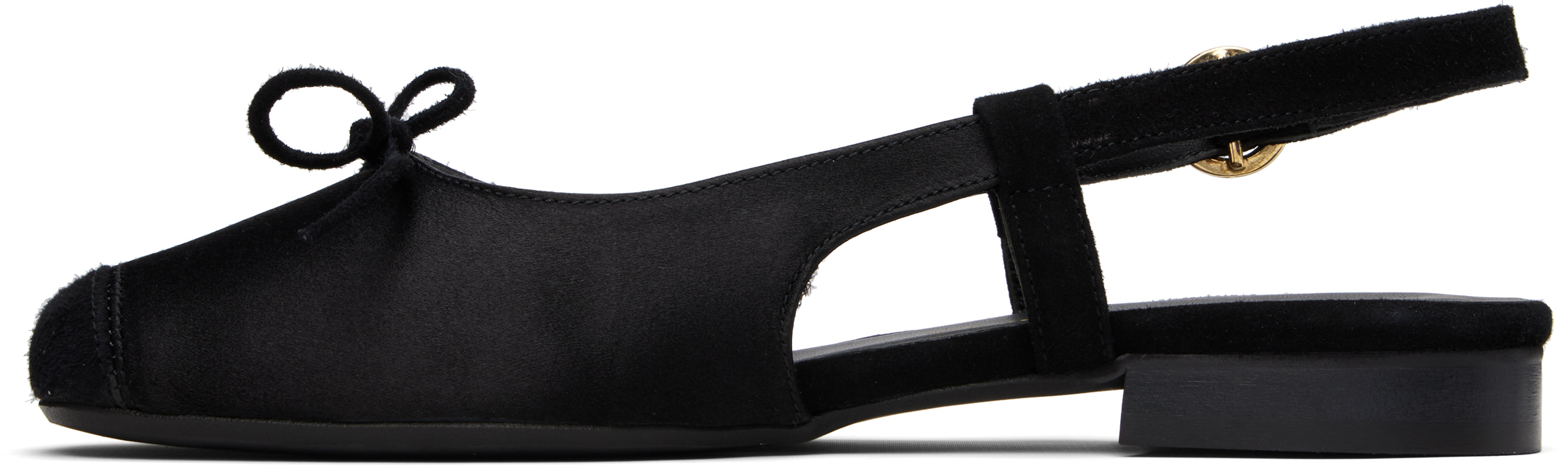 Hai Black Reqins Edition Circee Ballerina Flats