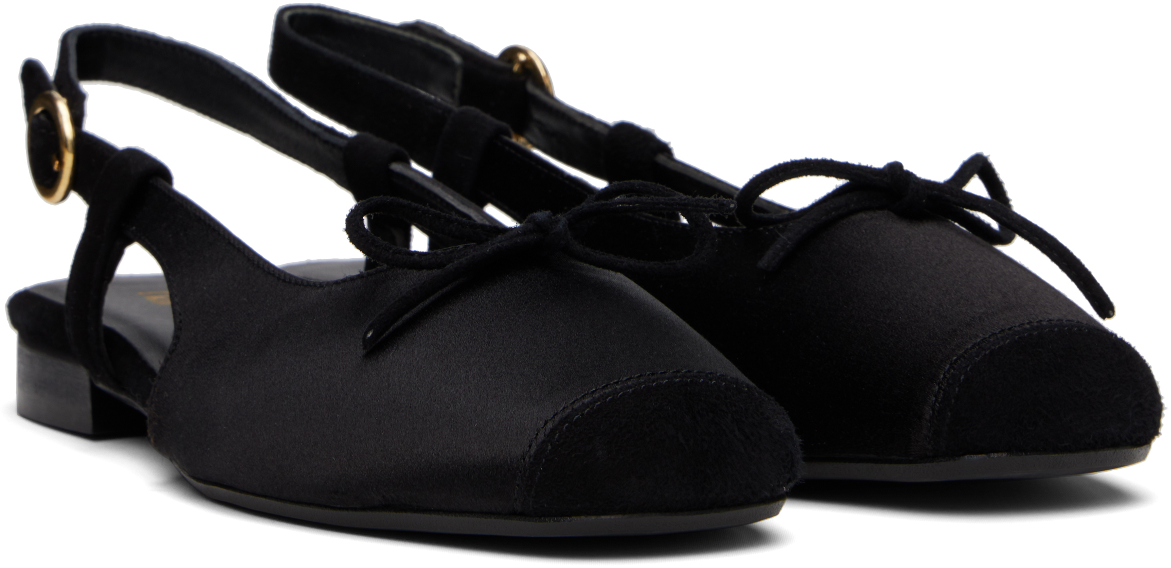 Hai Black Reqins Edition Circee Ballerina Flats
