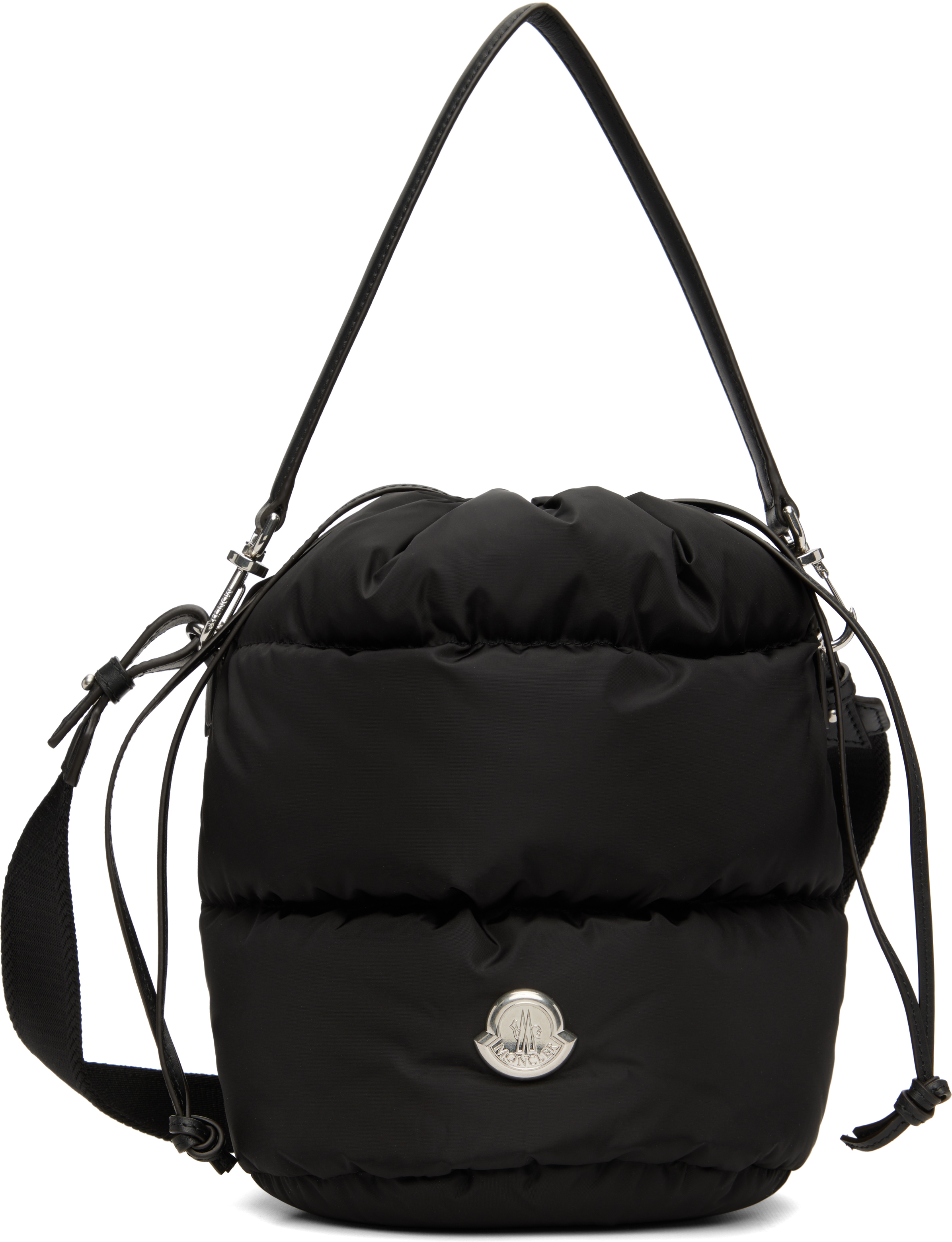 Black Caradoc Water-Repellent Bucket Bag