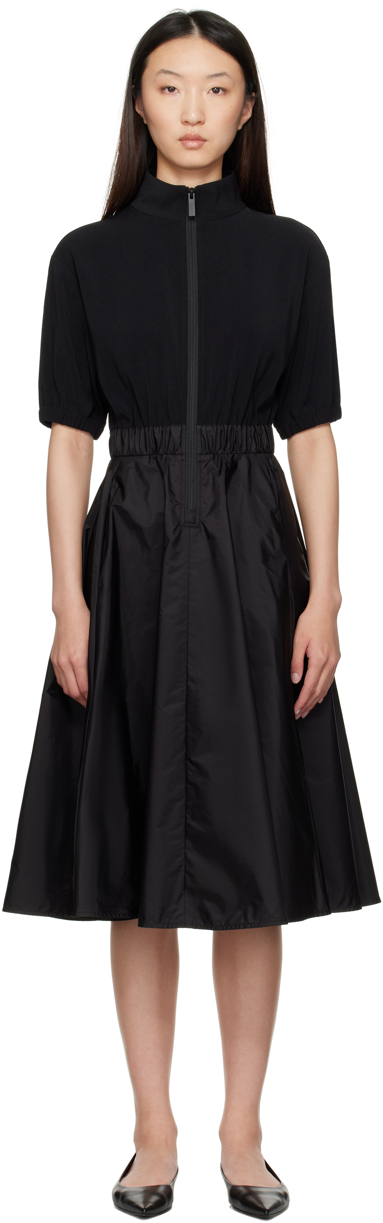 rhaziya midi dress Maddison Midi Dress in Claudia Rose Black
