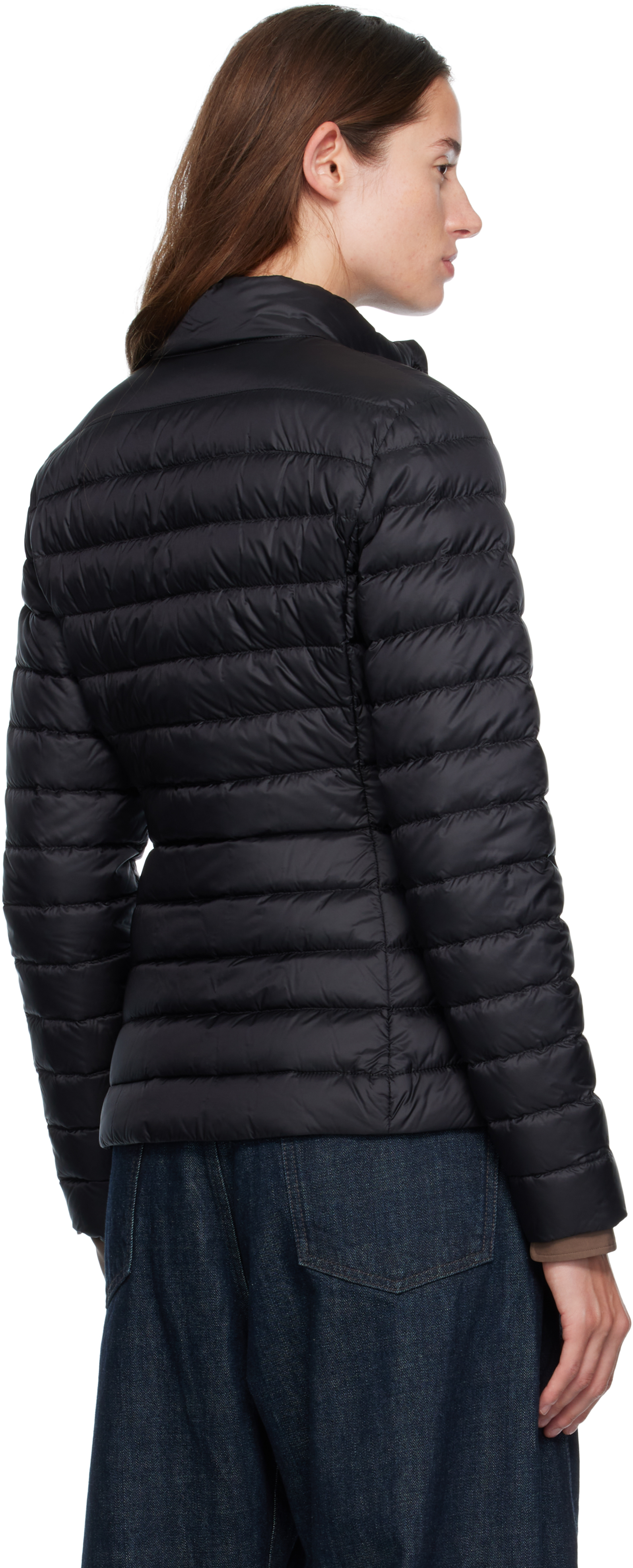 Moncler Black Igelle Down Jacket In Black