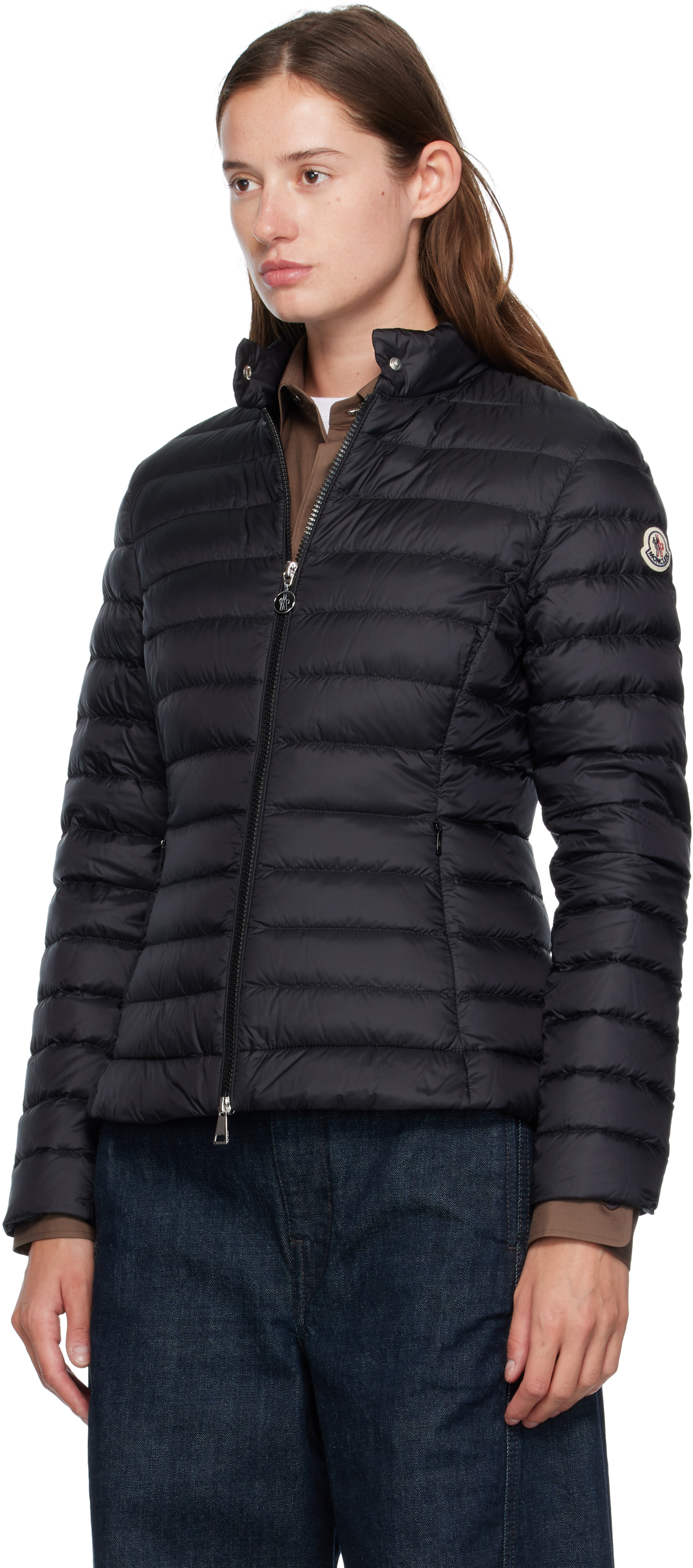 Moncler Black Igelle Down Jacket In Black