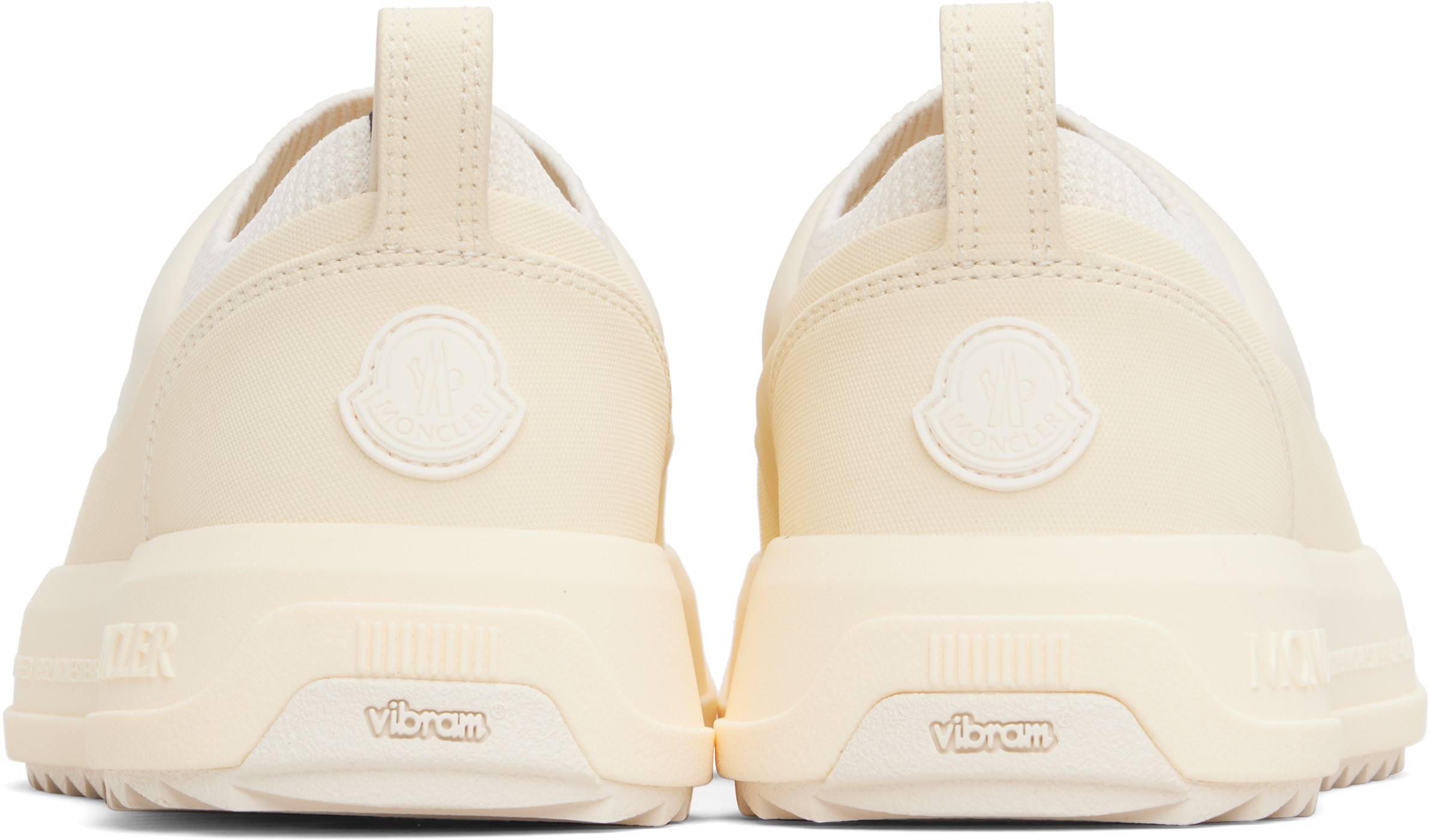 Moncler Beige Altive Slip-on Trainer Sneakers In Multi