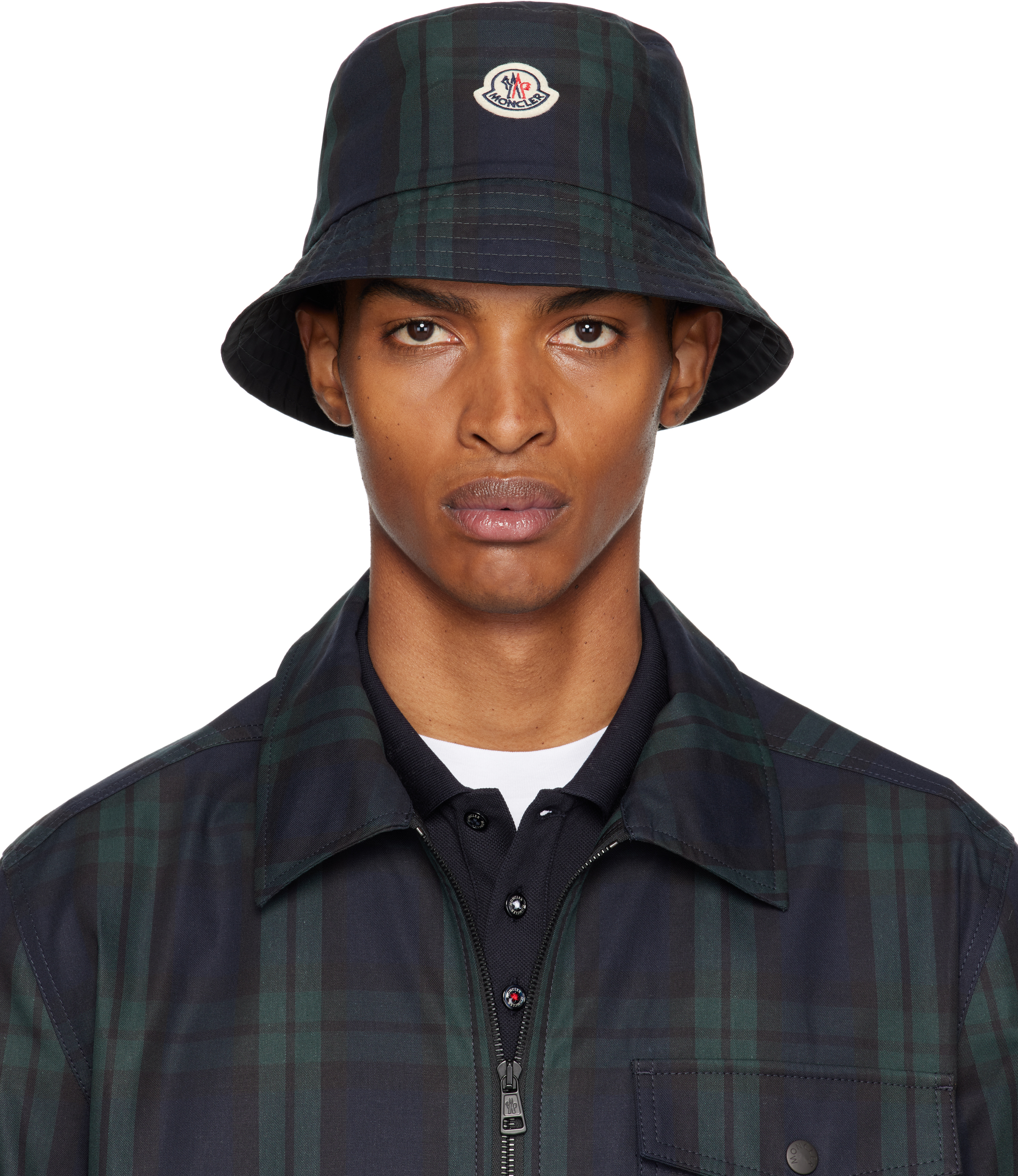 Navy & Black Reversible Bucket Hat