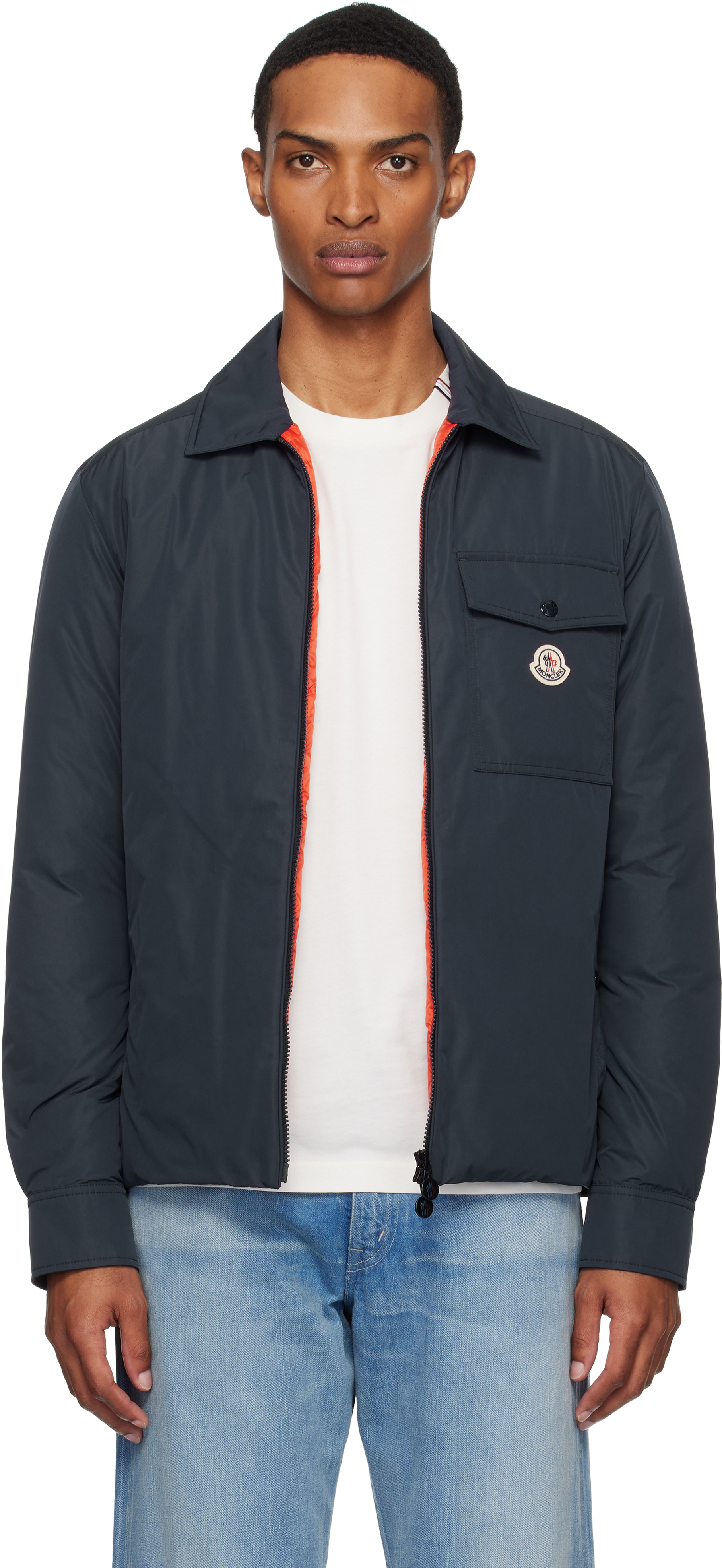 25SS MONCLER Etelan ダークブルー ダークブルー Etelanロングダウンジャケット : ロングジャケット