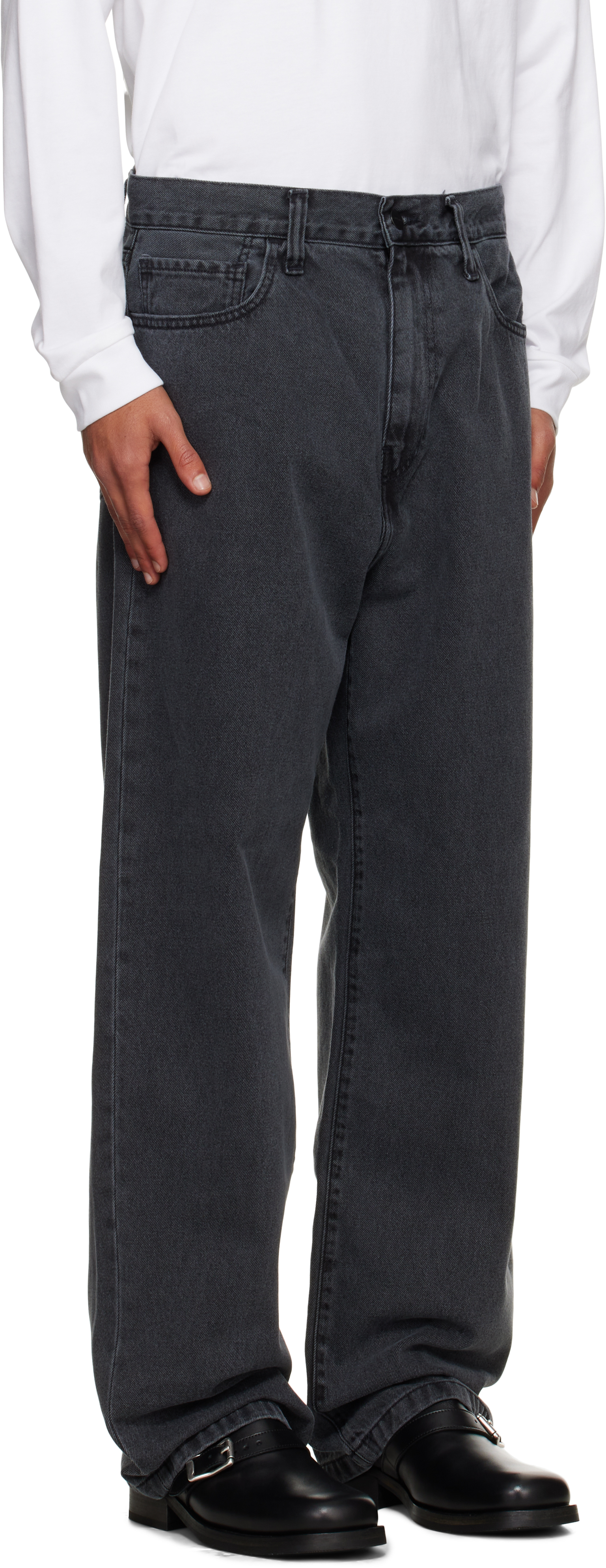 Carhartt Black Landon Jeans In Black