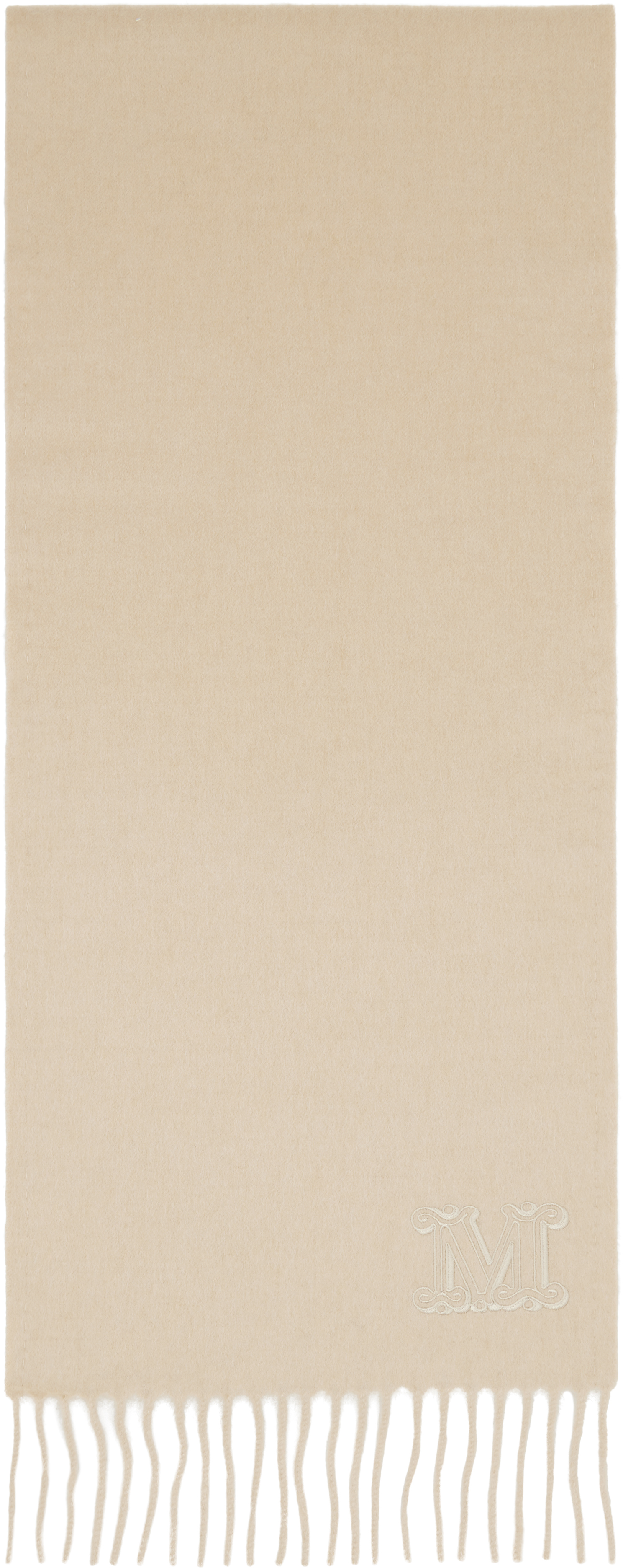 Max Mara Beige Clara Scarf