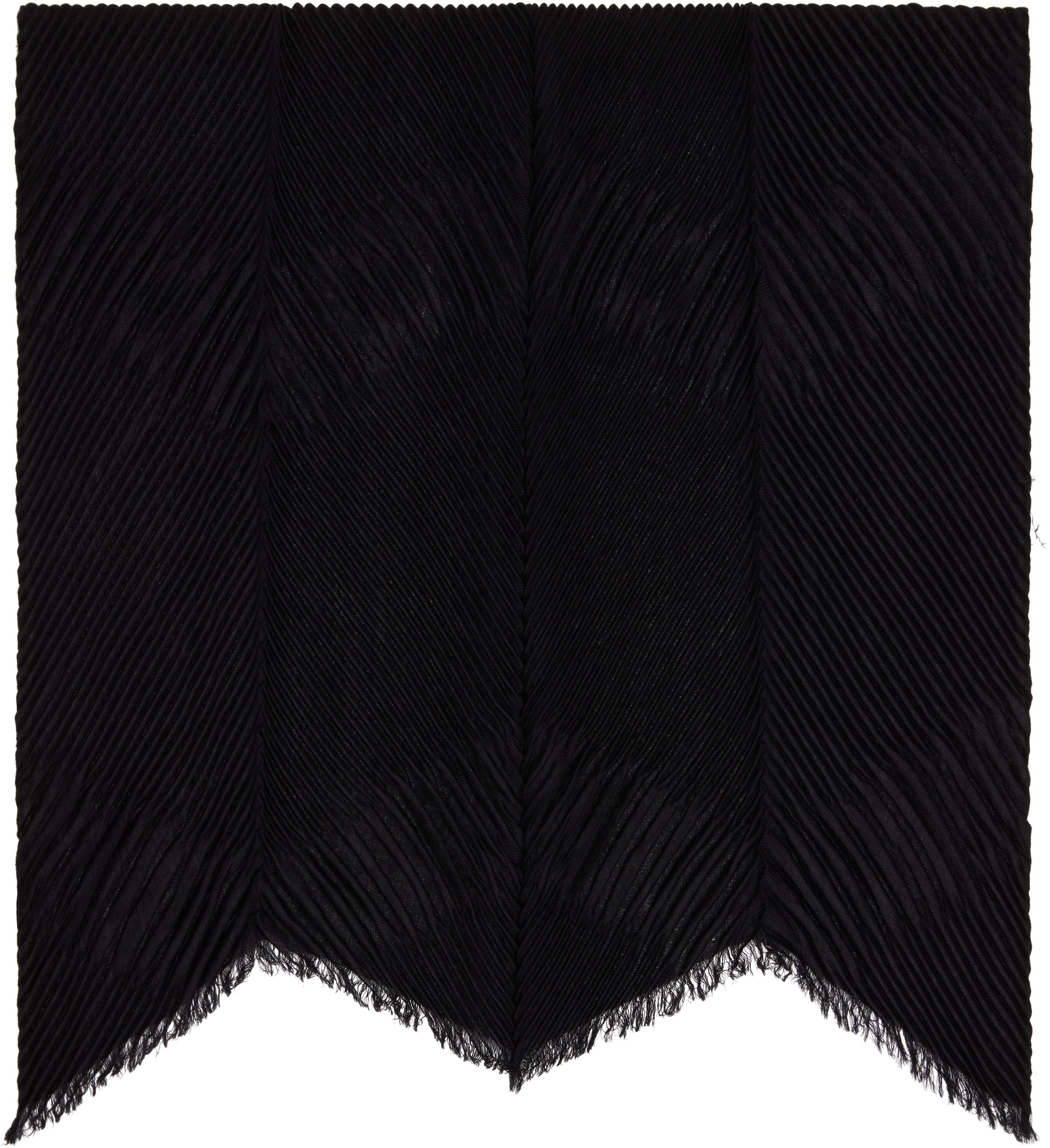 Max Mara Black Nome Scarf In Black
