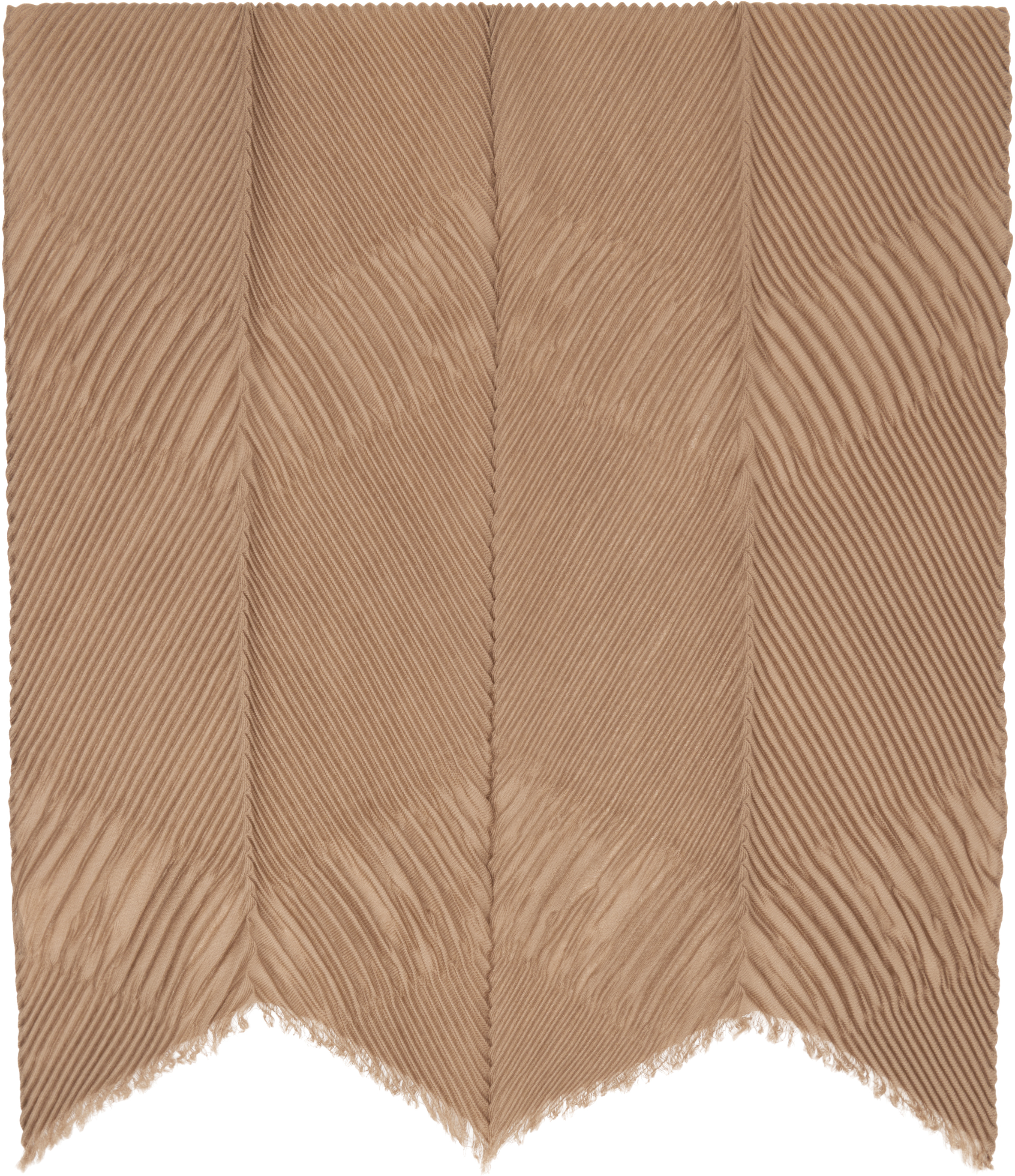 Max Mara Brown Nome Scarf In Brown