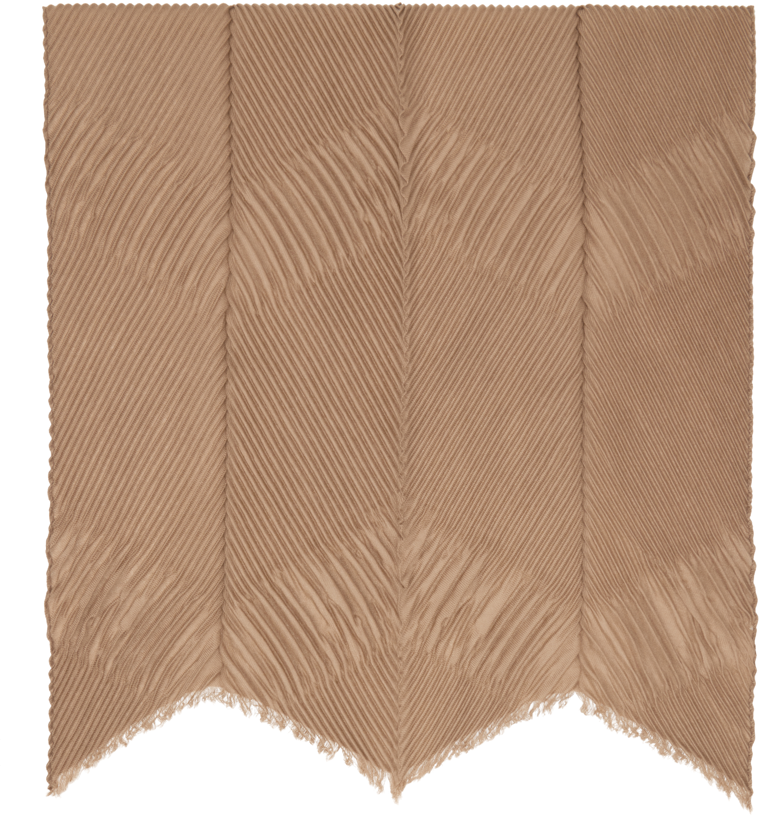 Max Mara Brown Nome Scarf In Brown