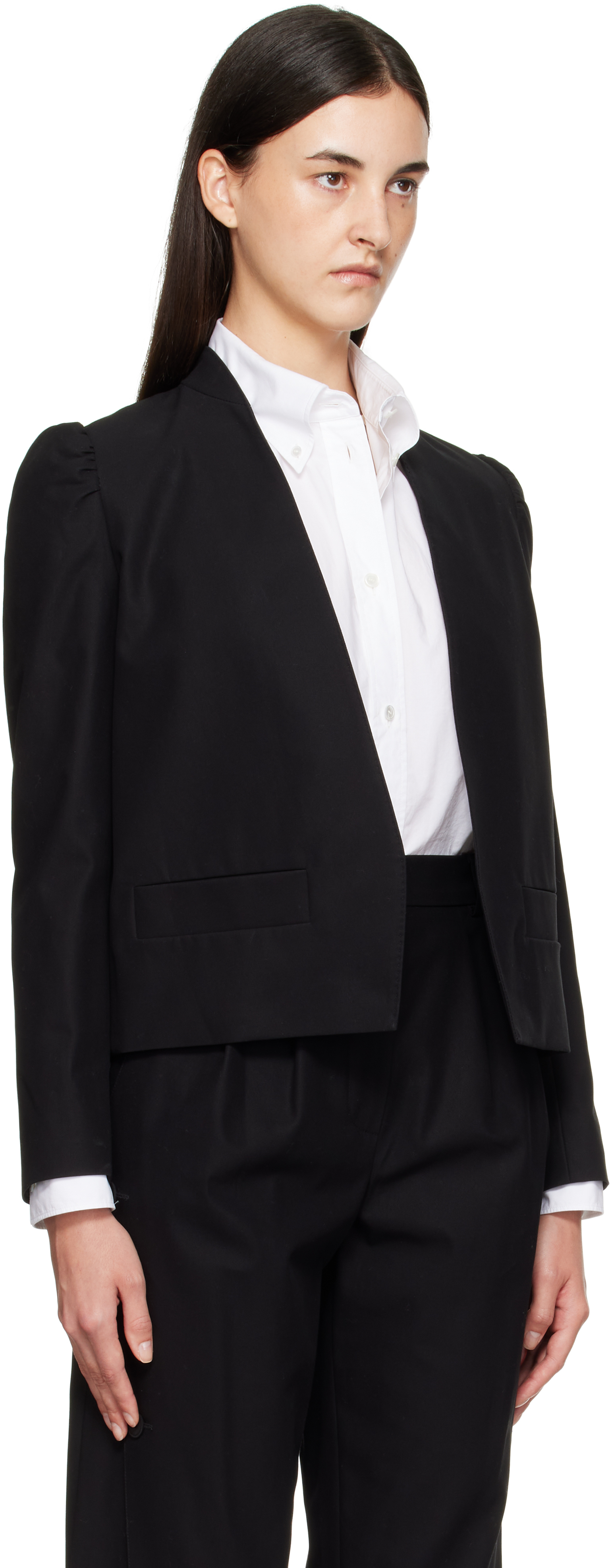 Max Mara Black Phebe Blazer In Black
