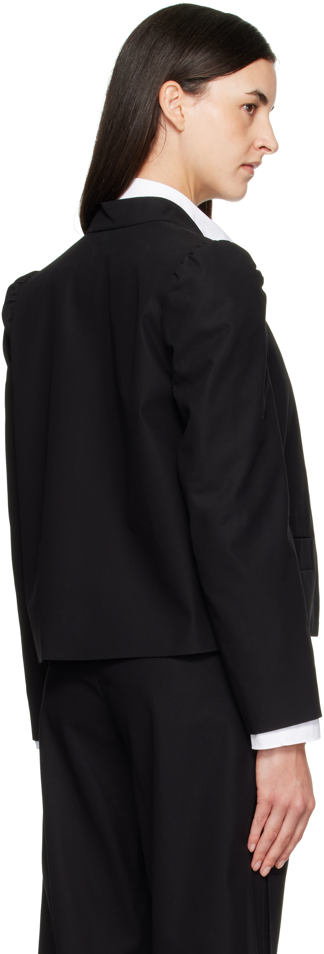 Max Mara Black Phebe Blazer In Black