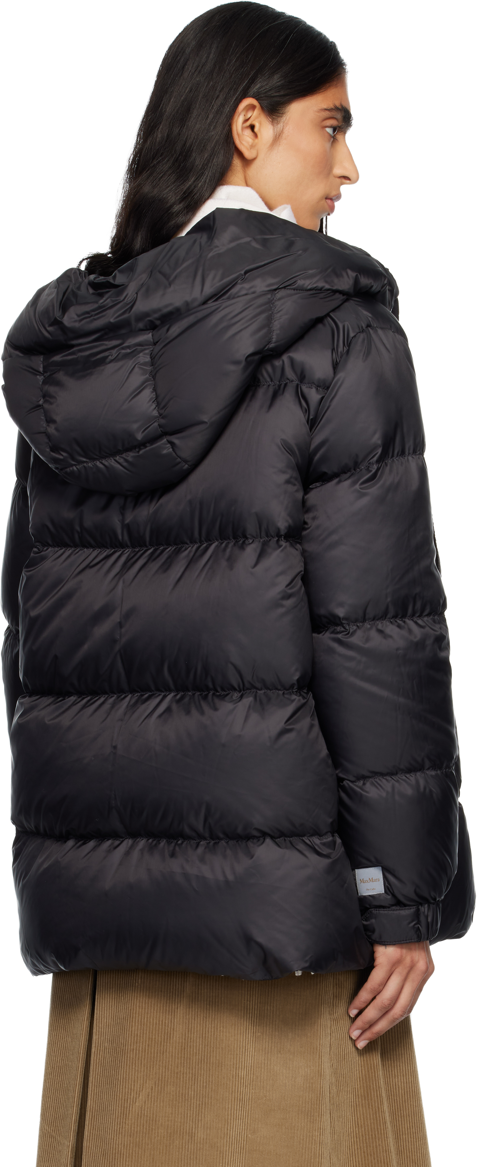 Max Mara Black Seia Down Jacket