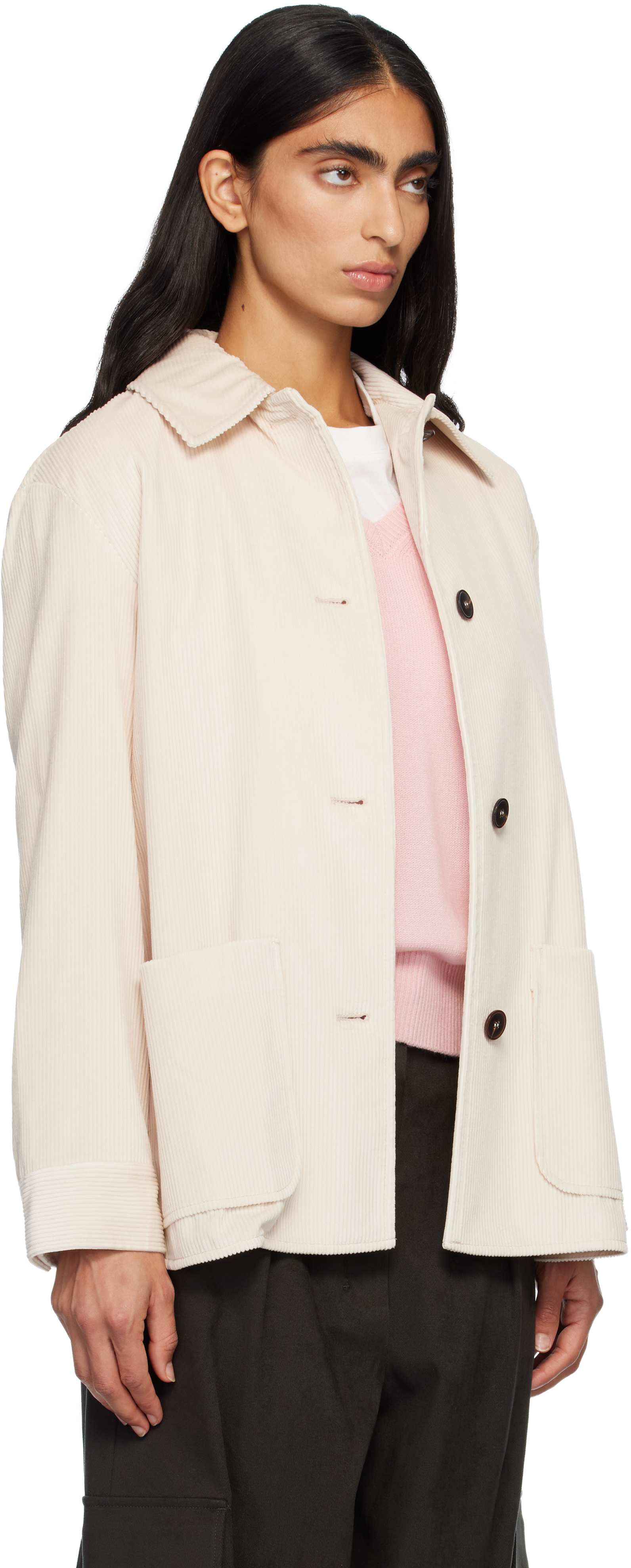Max Mara Beige Trau Jacket In Neutral