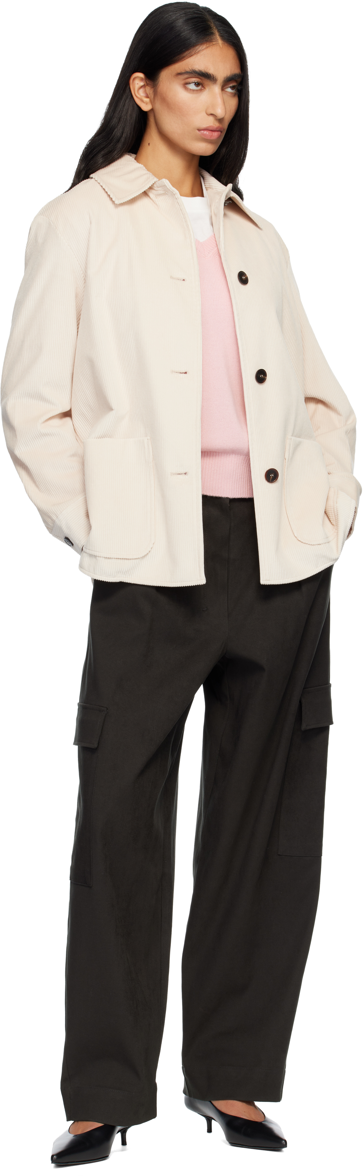 Max Mara Beige Trau Jacket In Neutral
