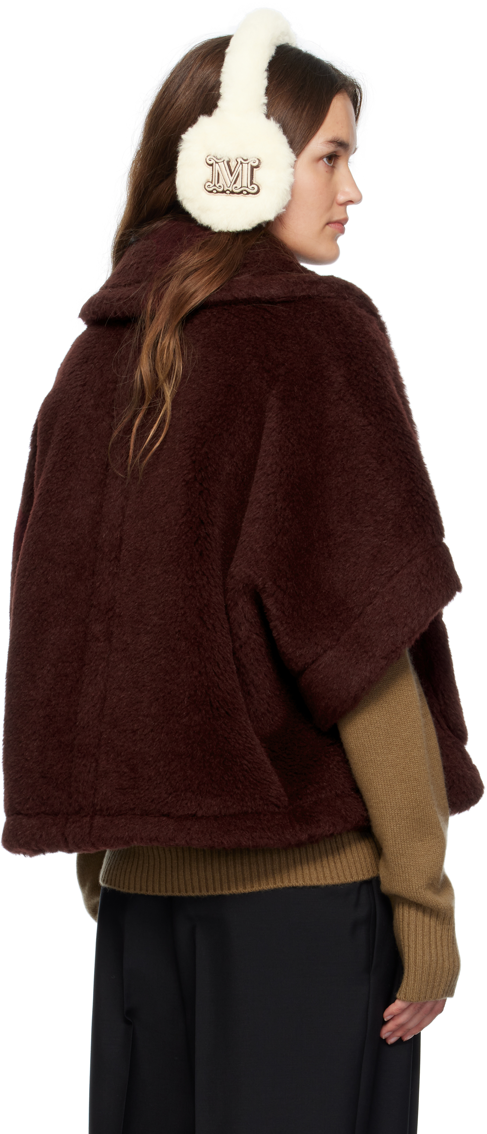 Max Mara Burgundy Newterzo1 Jacket In Burgundy