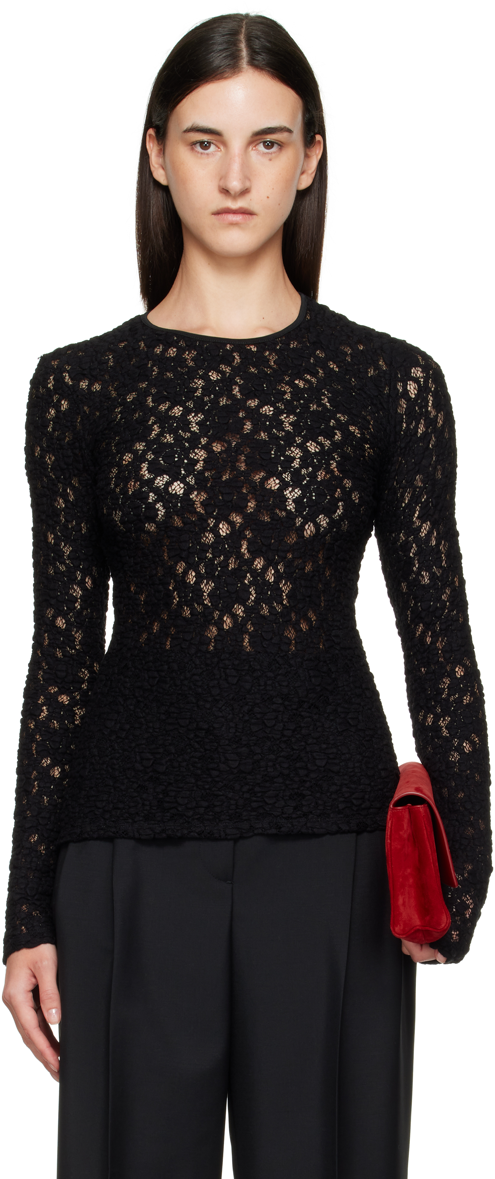 Max Mara Studio Sweaters In Black