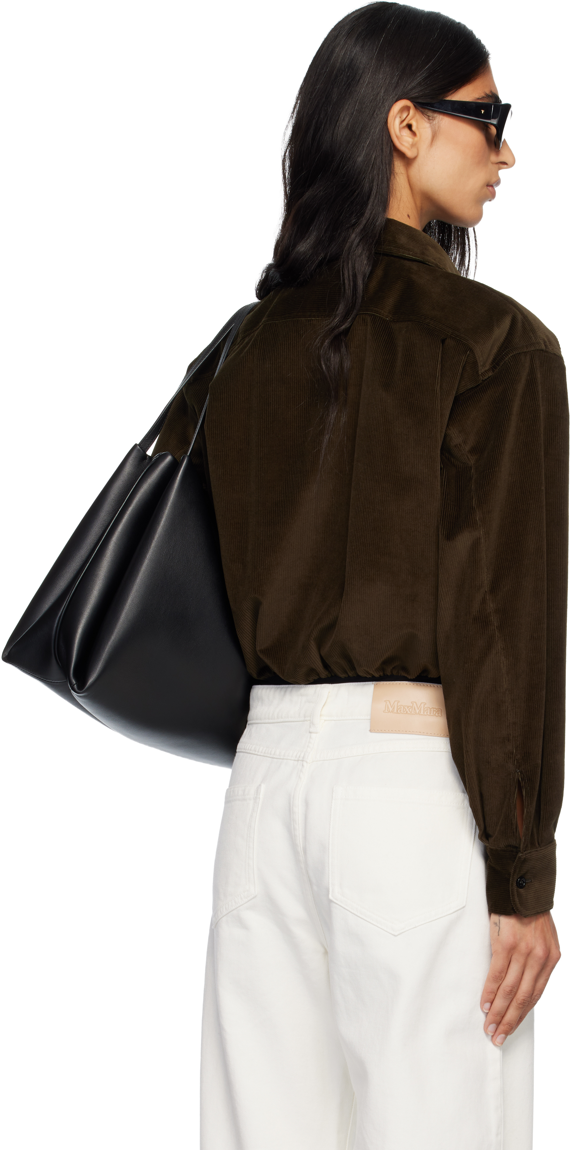 Max Mara Green Fertile Bodysuit In Brown