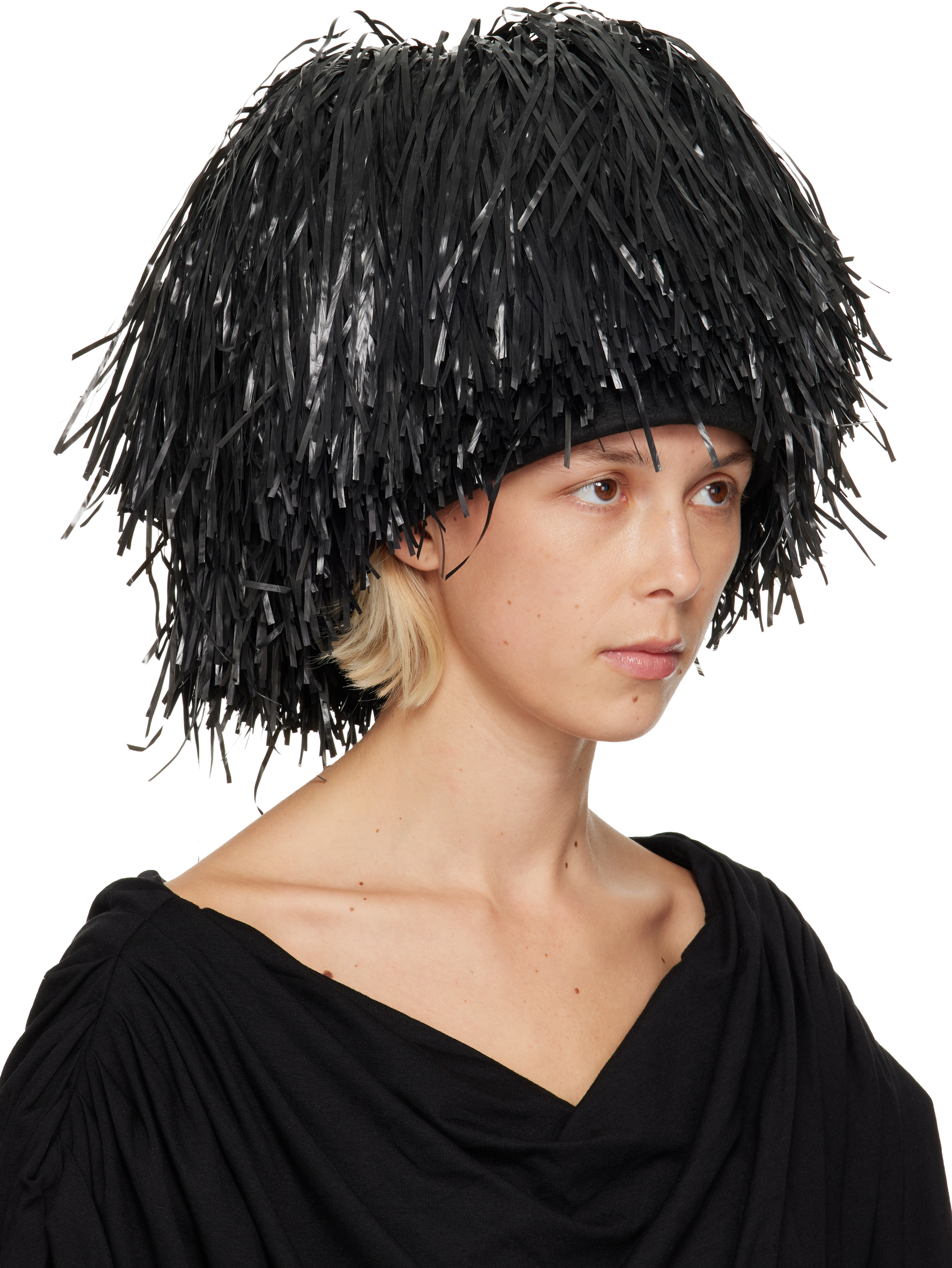 Nicklas Skovgaard Black Pamela Hat In Black