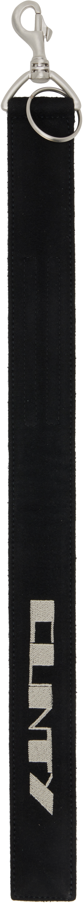 Rick Owens Drkshdw Black Concordians Cotton Keychain