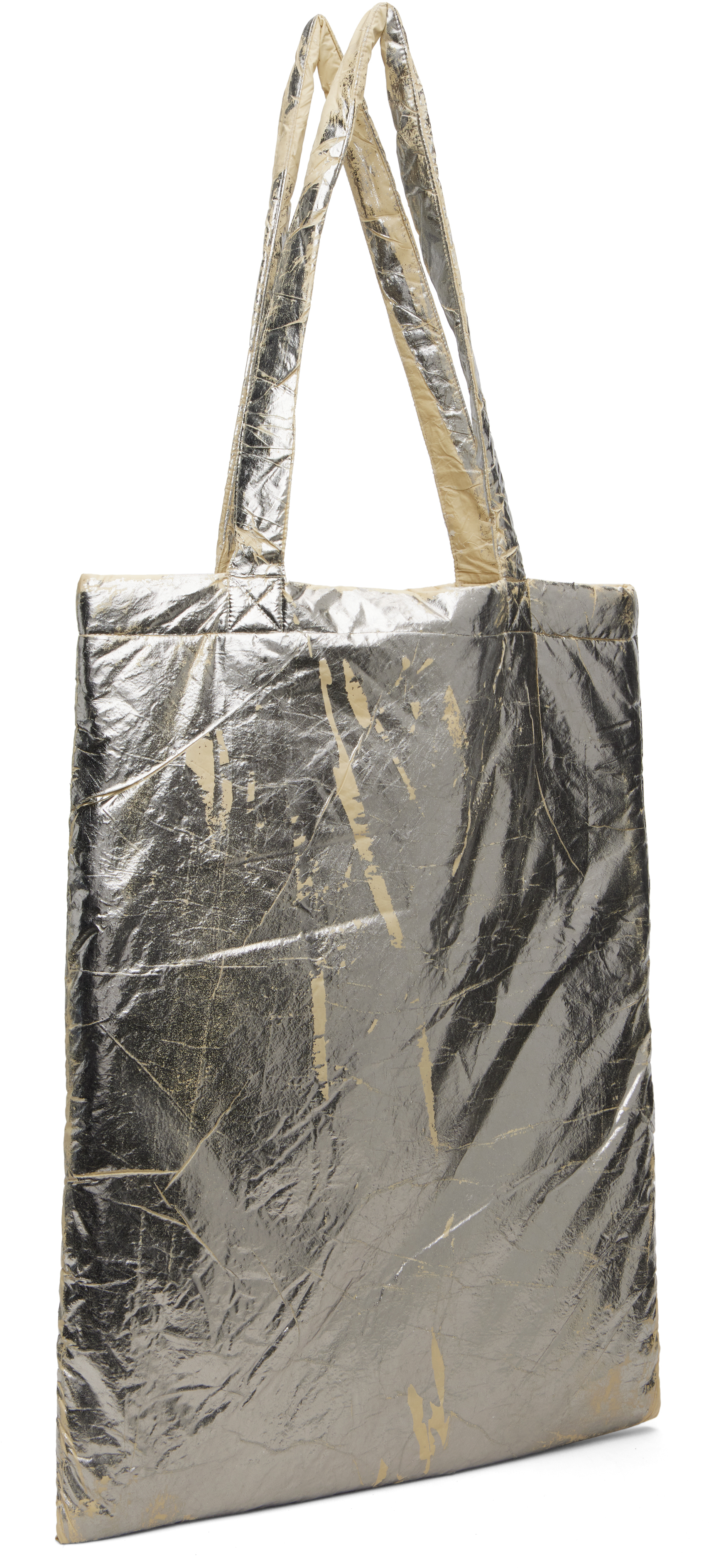 Rick Owens Drkshdw Silver Concordians Light Nylon Shopper Tote