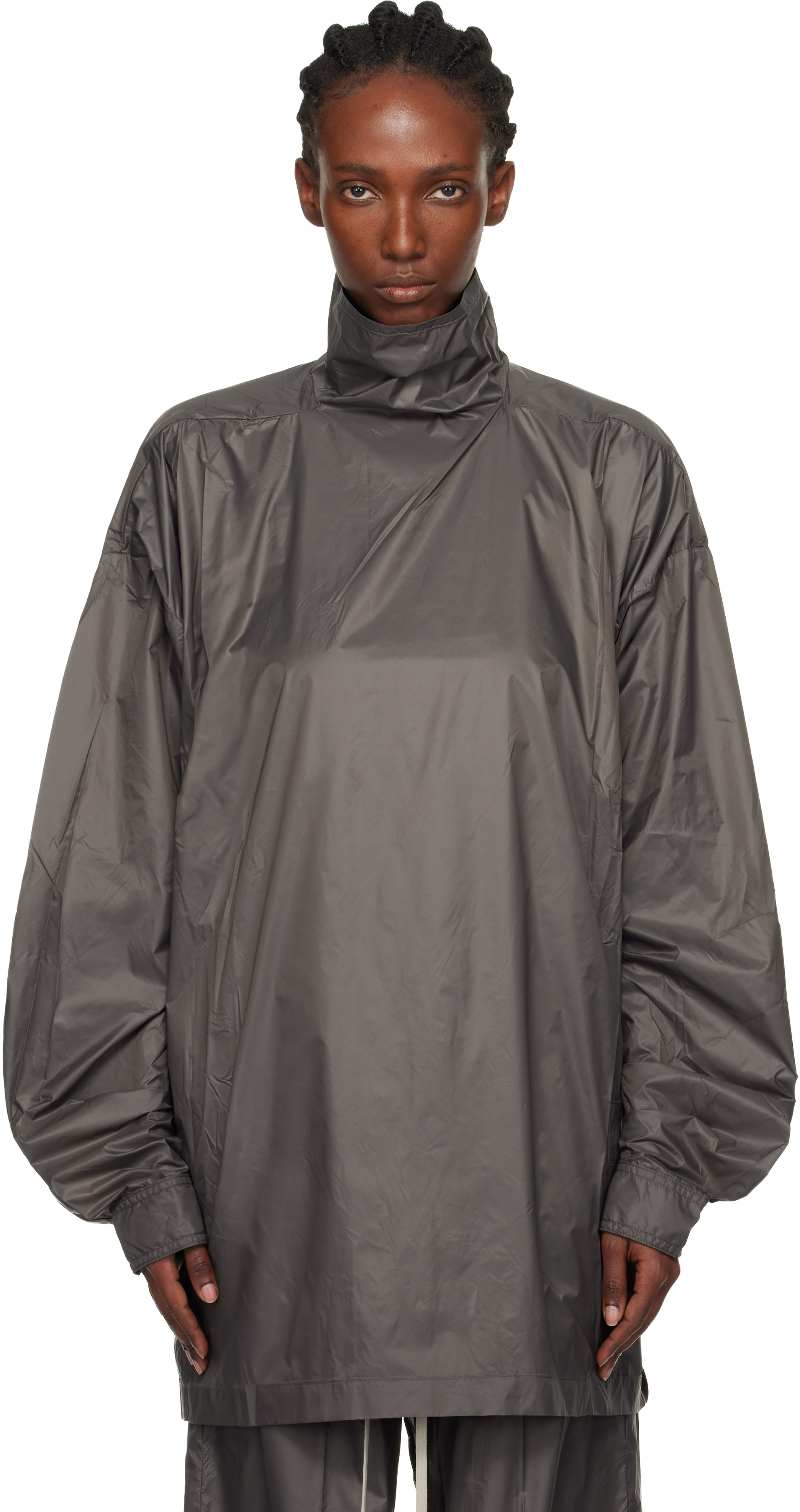 Rick Owens DRKSHDWのグレー Concordians Jumbo タートルネックがセール中