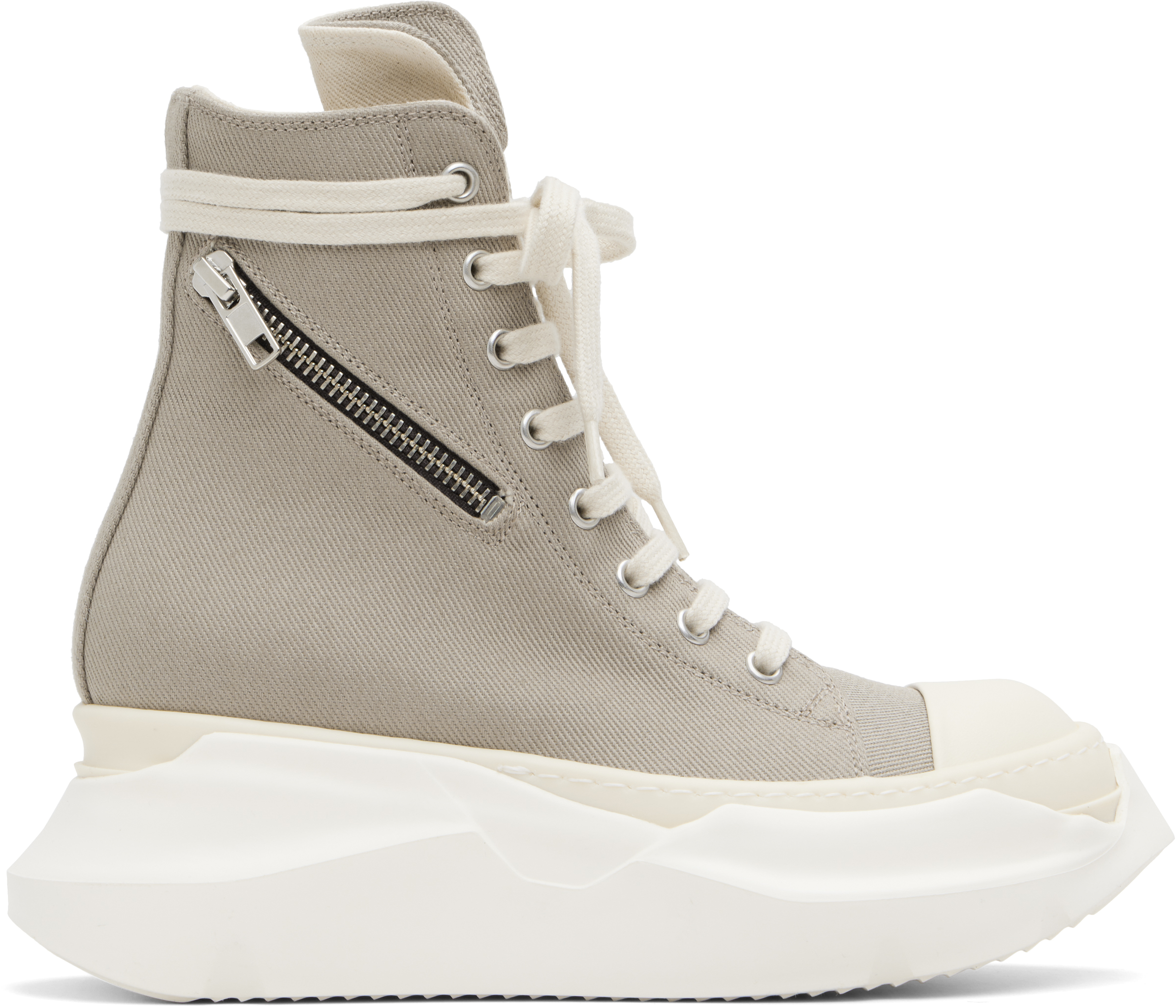 Taupe Concordians Cargo Abstract Sneaks Sneakers by Rick Owens