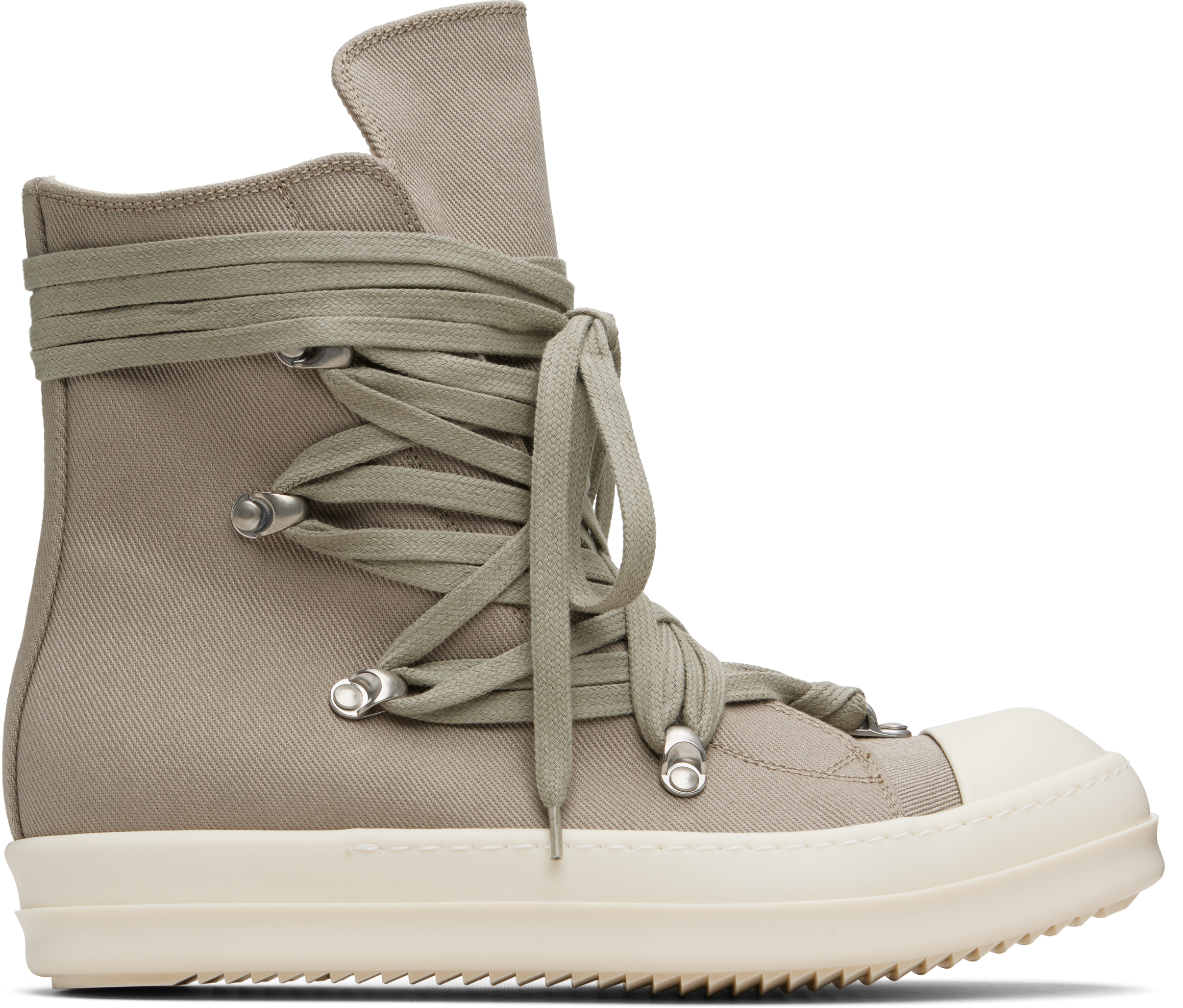 Rick Owens DRKSHDW: Gray Concordians Megalace Sneaks Sneakers | SSENSE