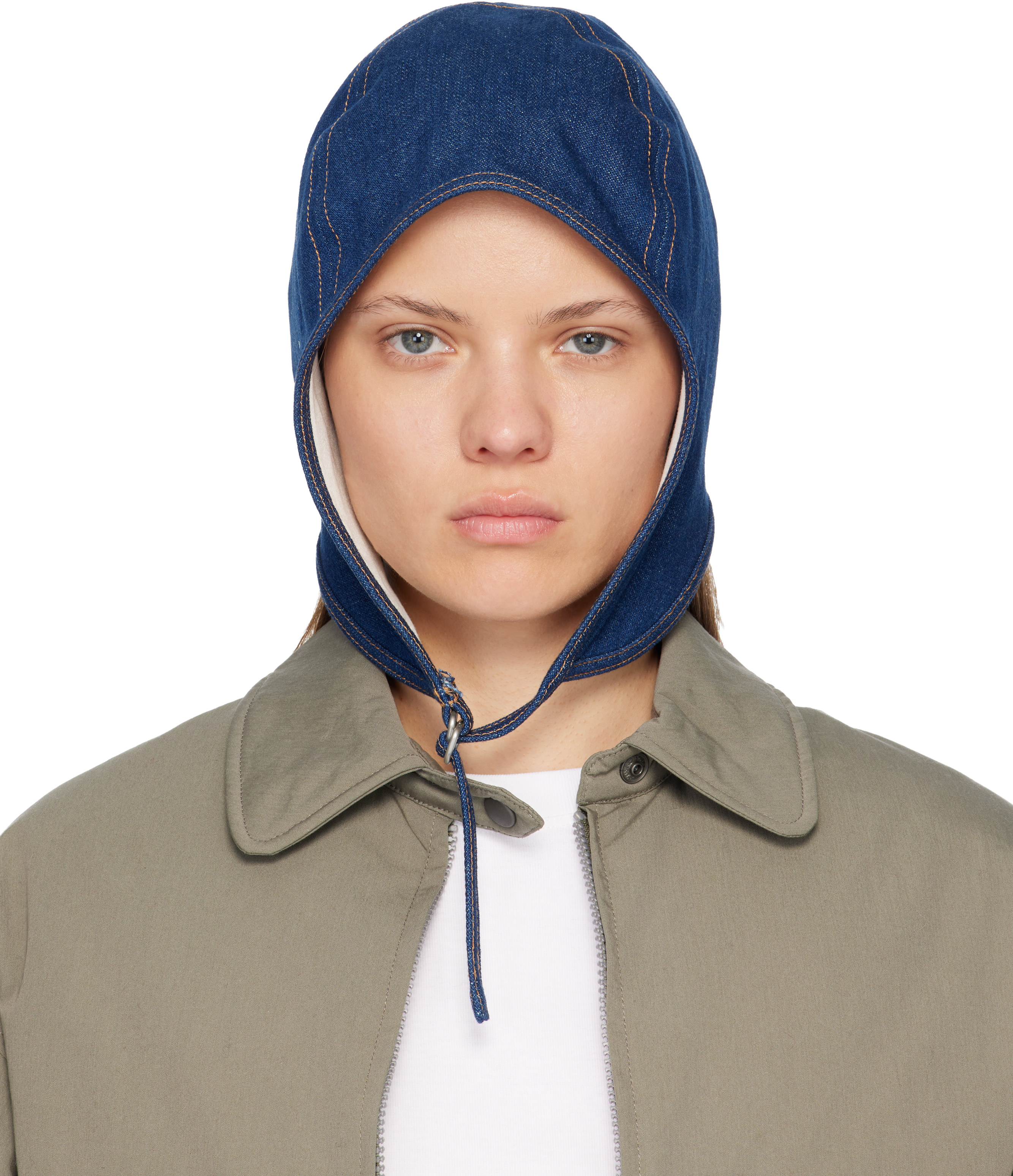 1度のみ着用定価約2.5万→9999早い者勝ち‼️ AcneStudios ハット Acne Studios - イヤーフラップ付きハット - ブラウン