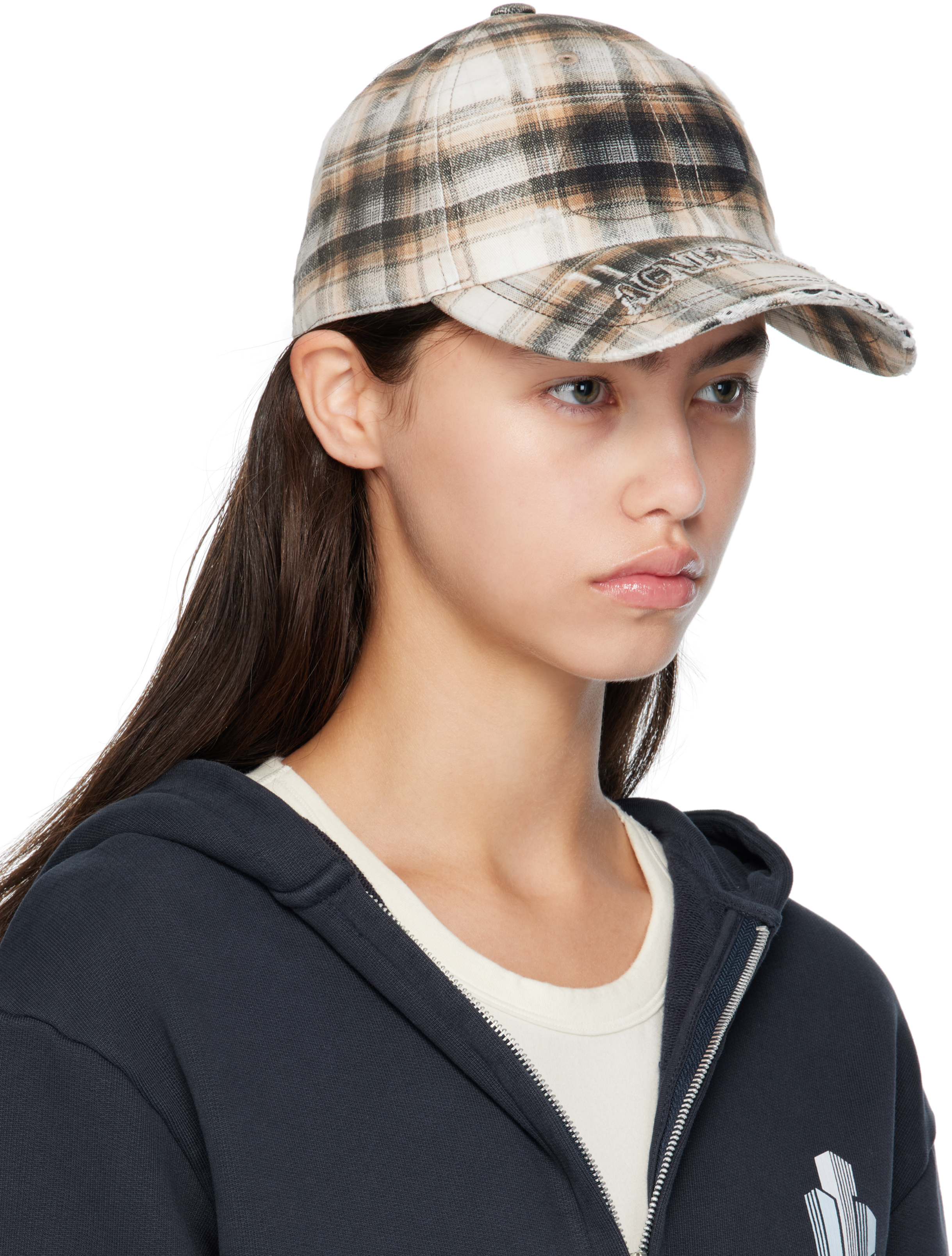 Acne Studios Multicolor Distressed Cap