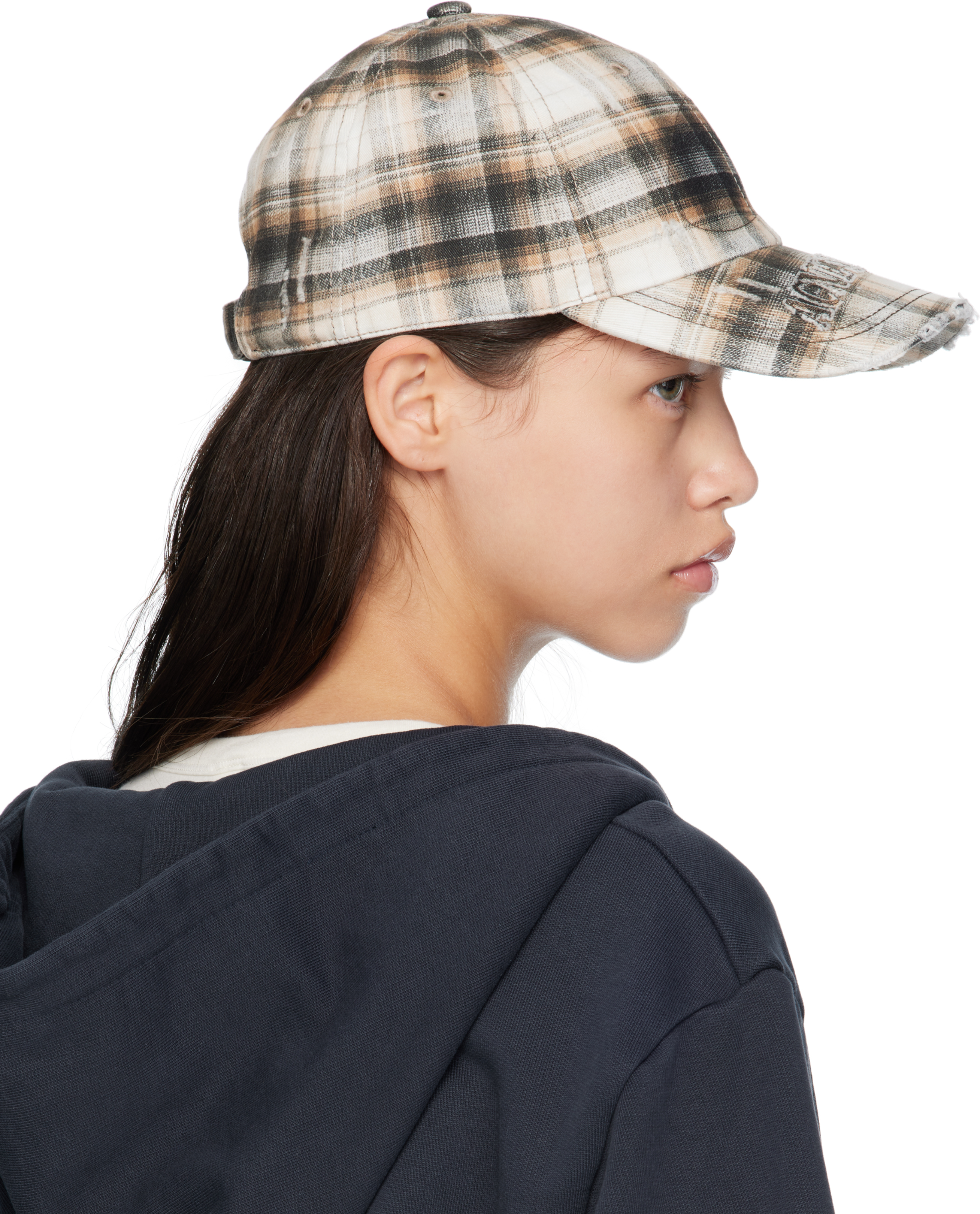 Acne Studios Multicolor Distressed Cap