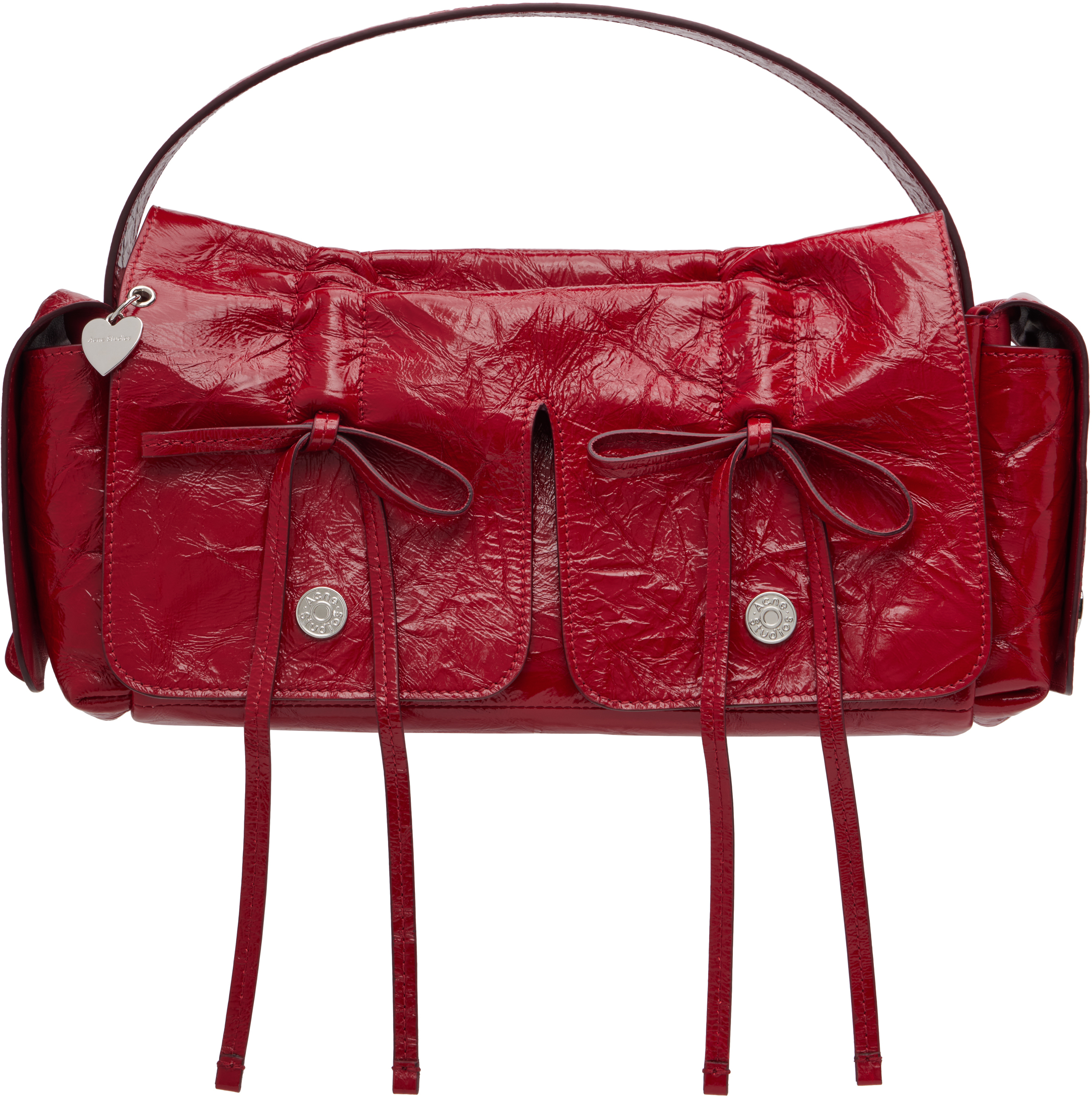 Acne Studios Red Multipocket Bag
