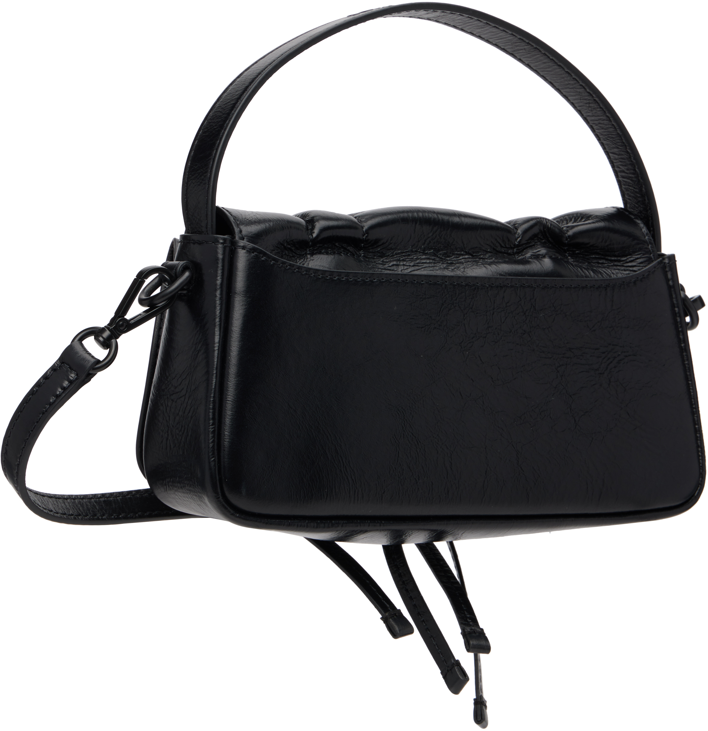 Acne Studios Black Multipocket Micro Bag In Black
