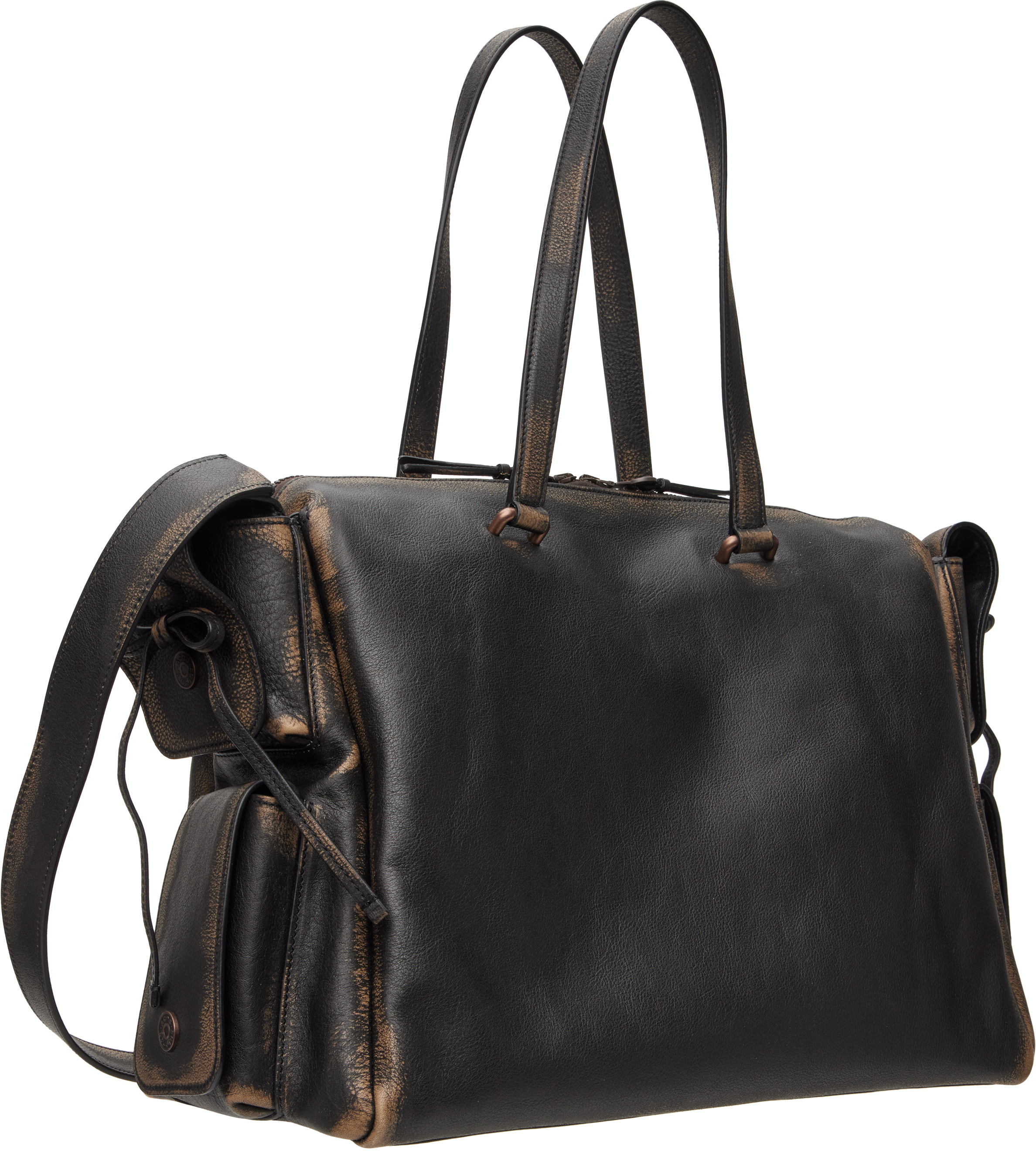 Acne Studios Brown Multipocket Tote