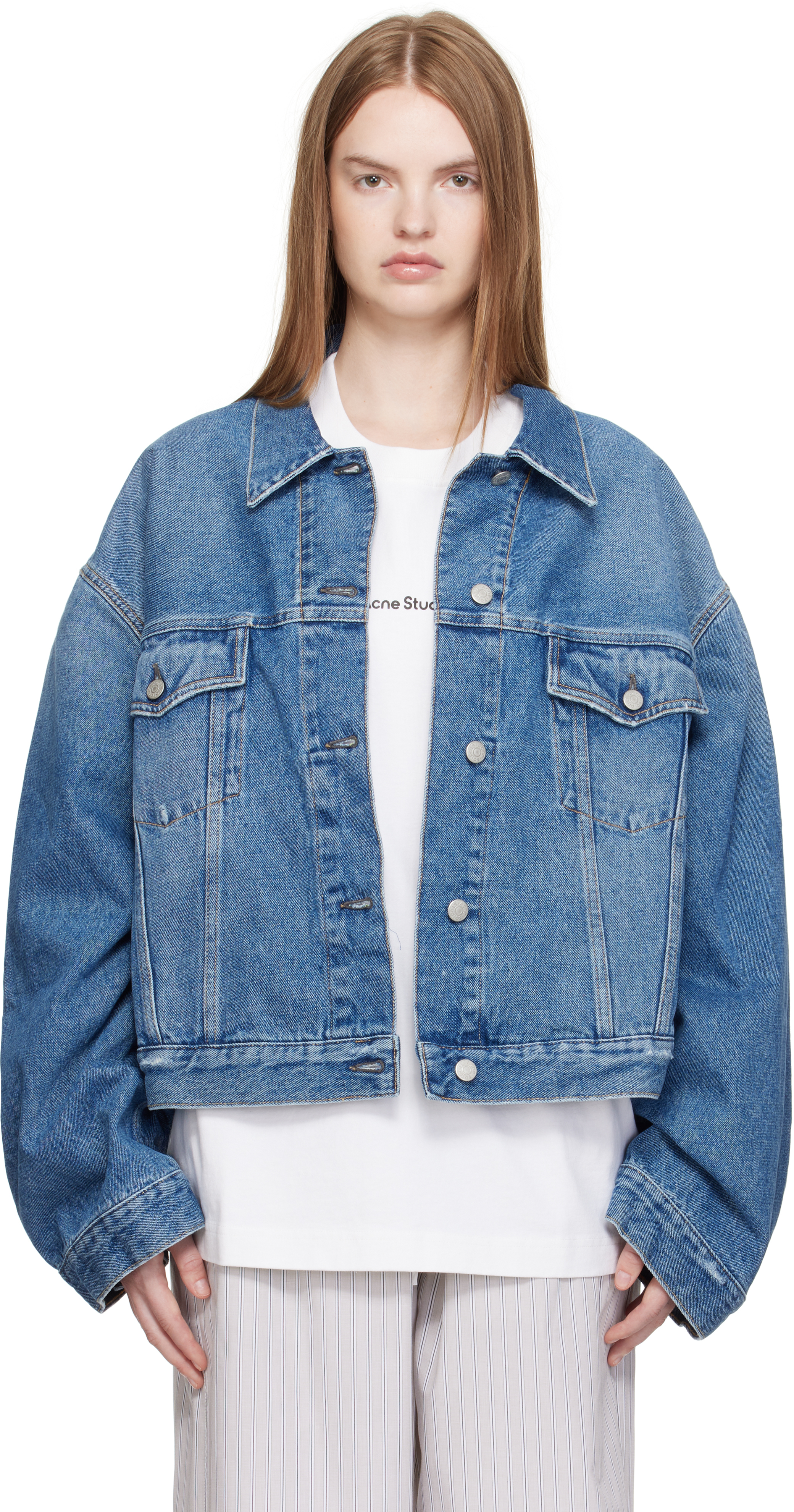 Acne Studios denim jacket oversized アクネ Acne Studios - Denim jacket - Oversized fit - Dark Blue