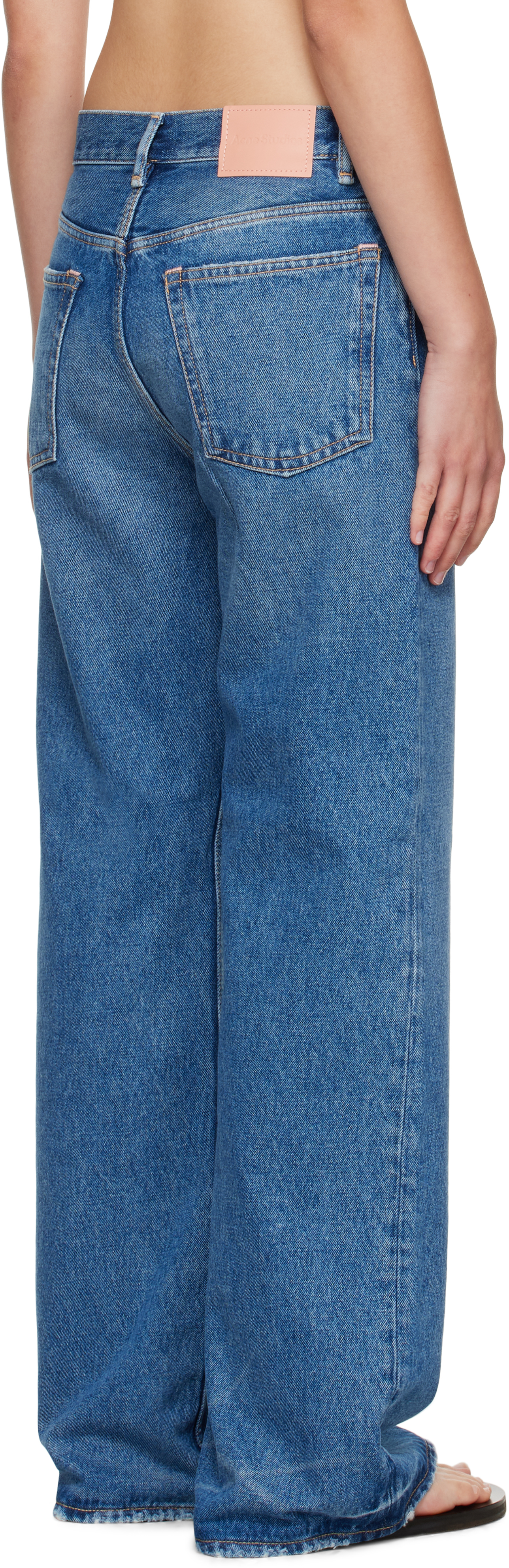 Acne Studios Regular Fit Jeans 2022 In Blue