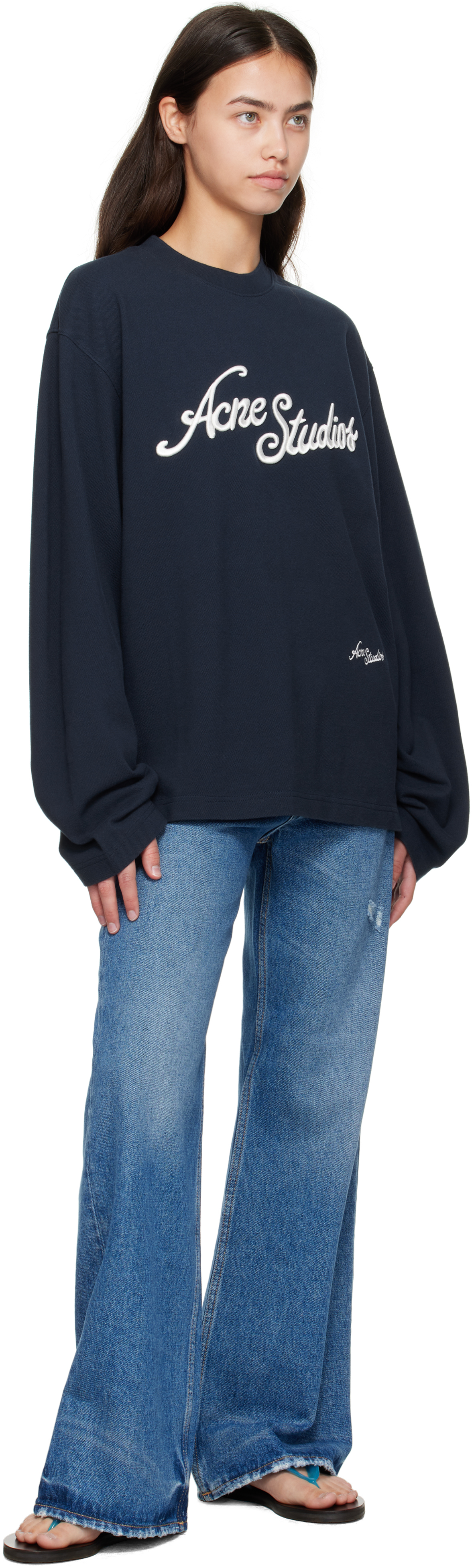 Acne Studios Regular Fit Jeans 2022 In Blue