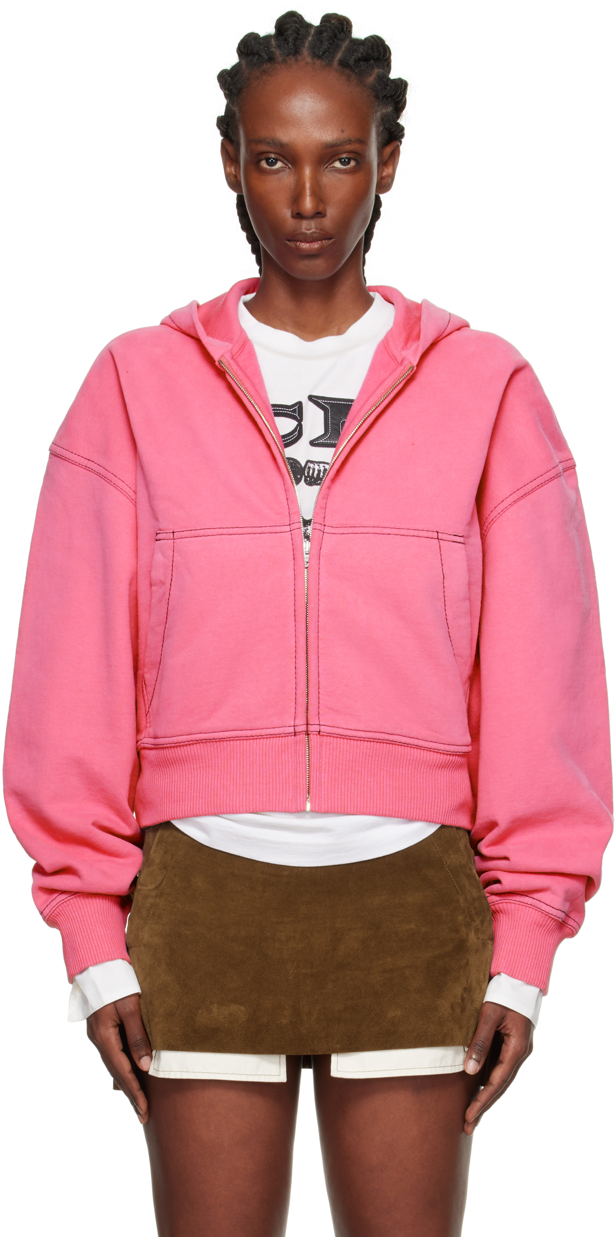 モックネック 肉厚 ウール ひつじ 風景 レディース ニットセーター