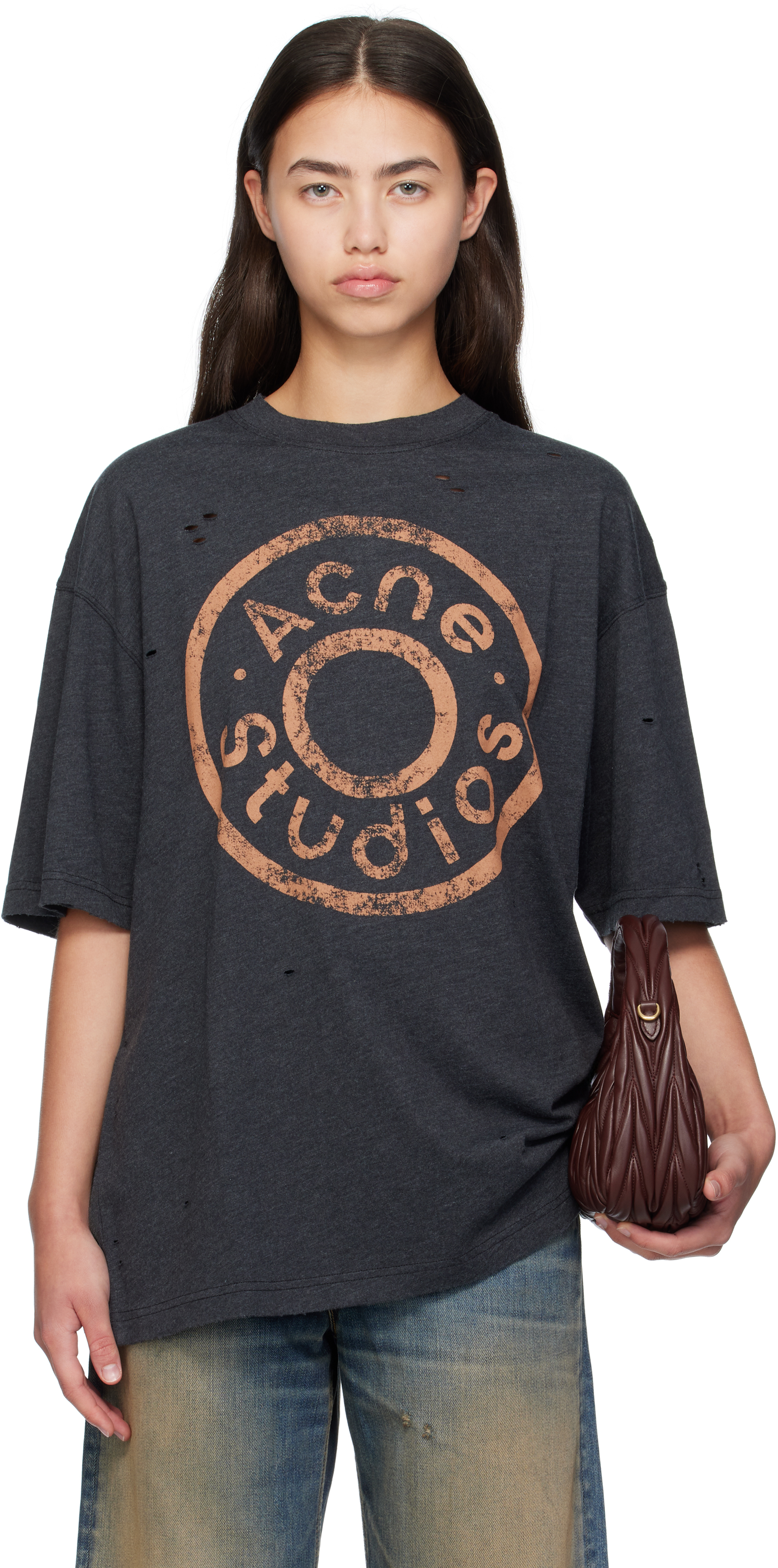 Acne Studios サテンラッフスカト AF0423 COX Acne Studios サテンラッフスカト AF0423 COX ACNE STUDIOS