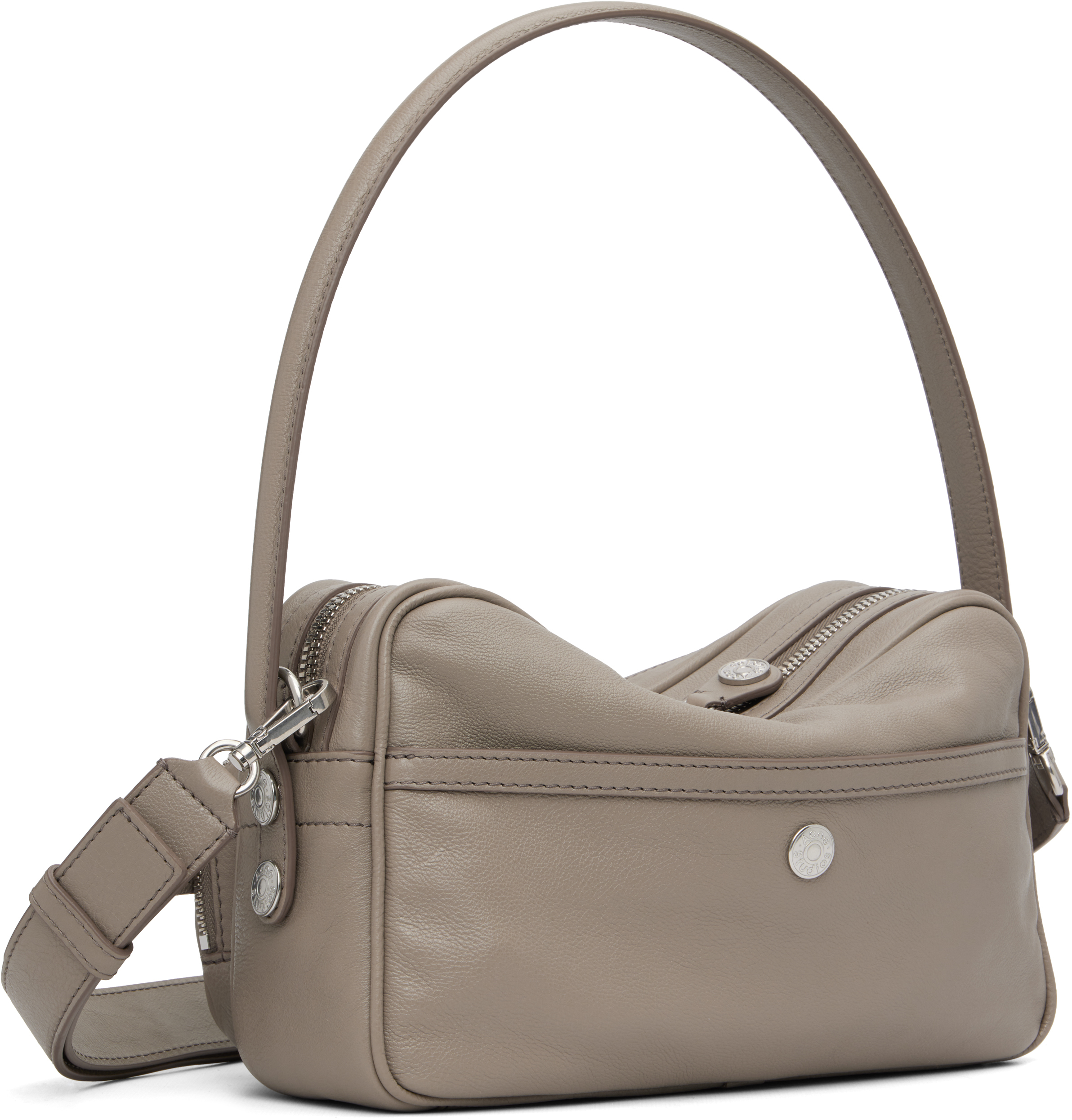 Acne Studios Taupe Camero Party Shoulder Bag