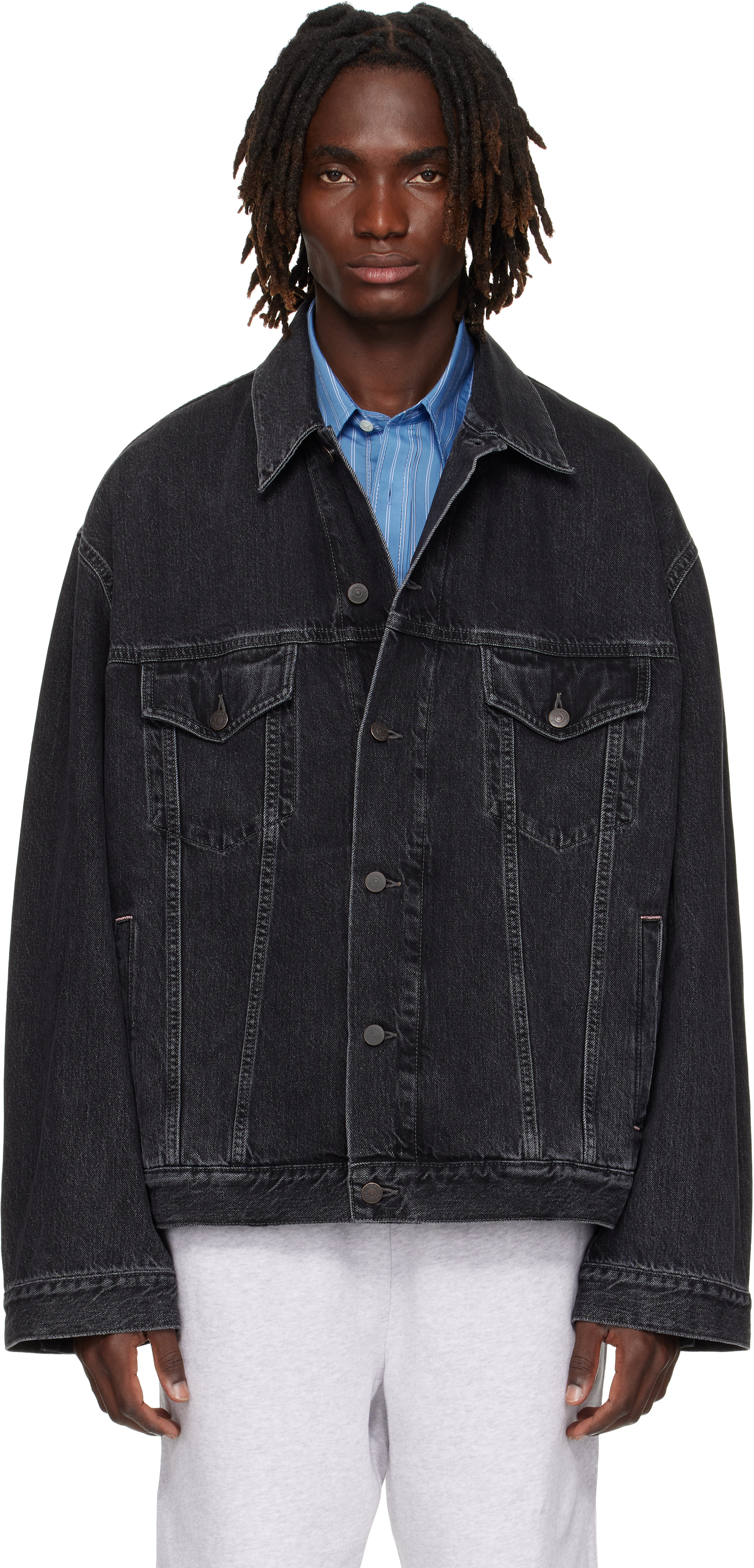 acne studios Gibson ネイビースウェード　46 acne studios Gibson ネイビースウェード 46 ジャケット・アウター