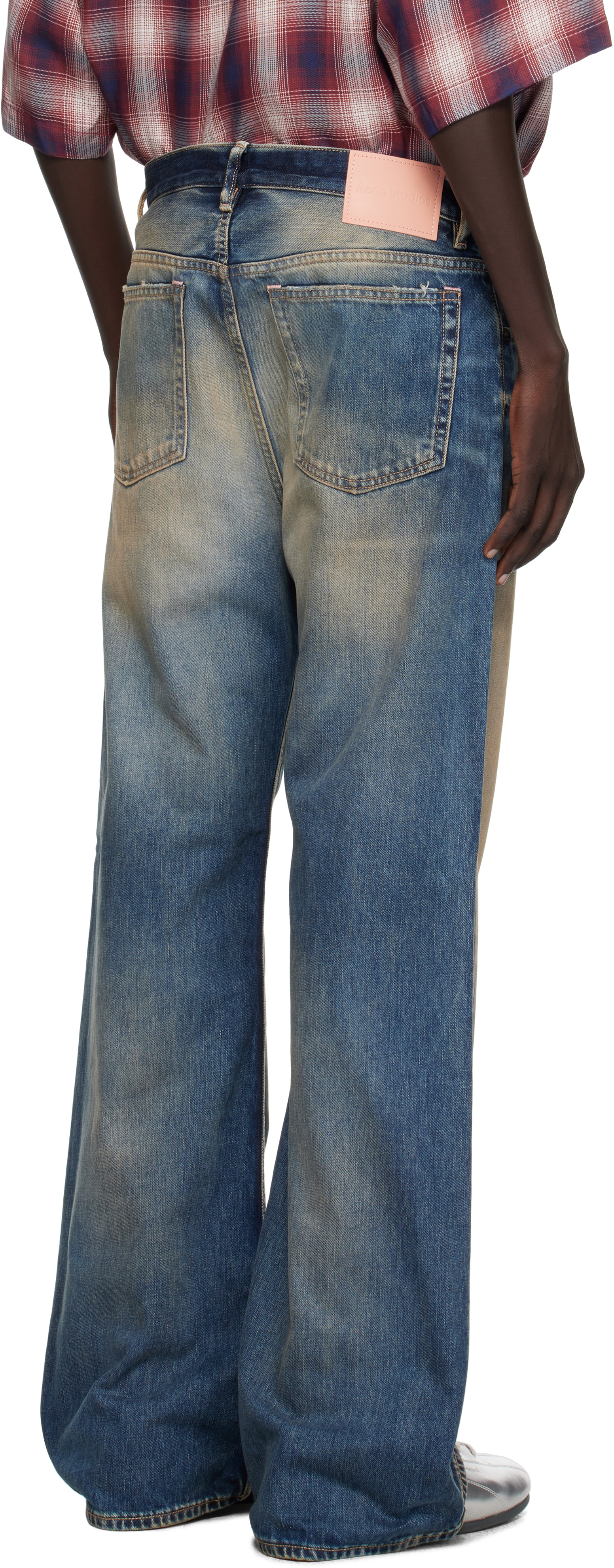 Acne Studios Blue Regular Fit 2021m Jeans In Blue