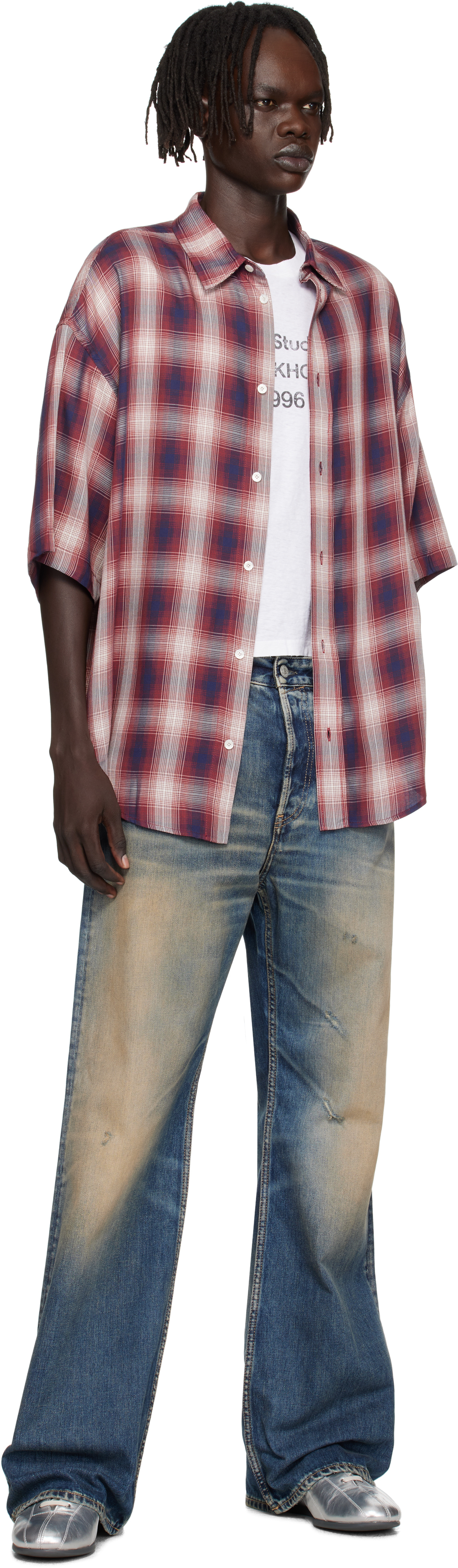 Acne Studios Blue Regular Fit 2021m Jeans In Blue