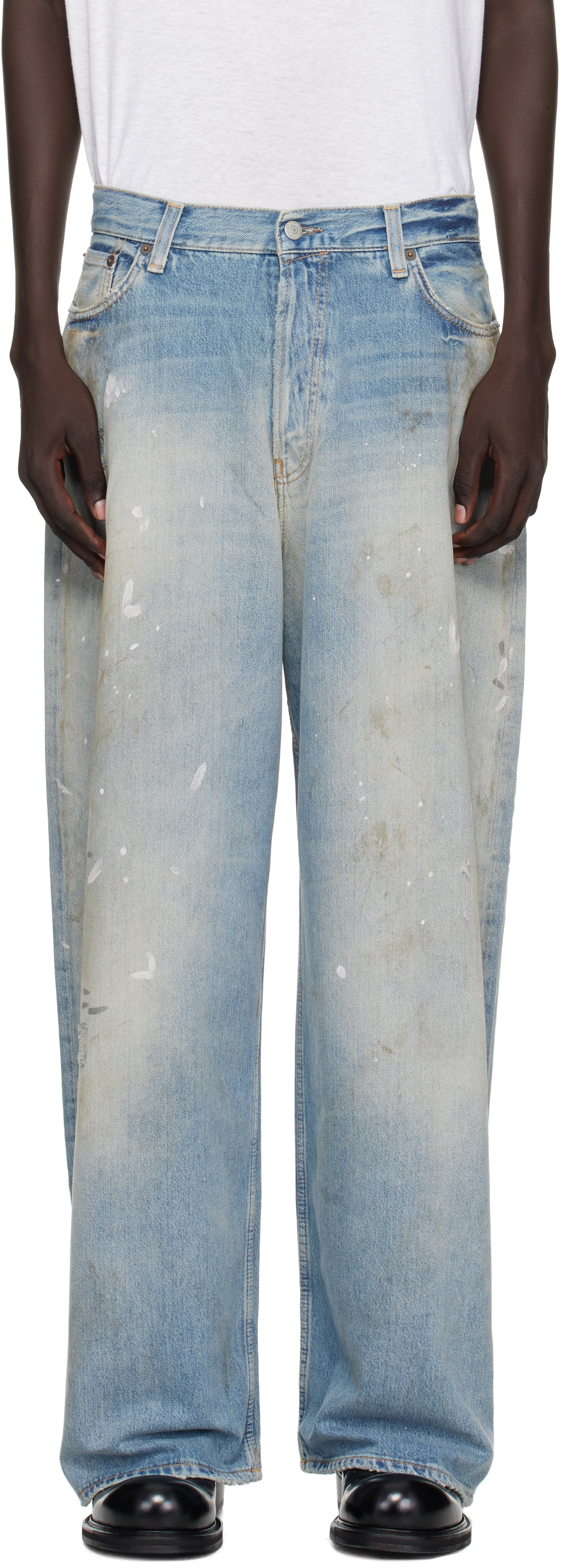 Acne Studios: Blue 2023 U Jeans | SSENSE