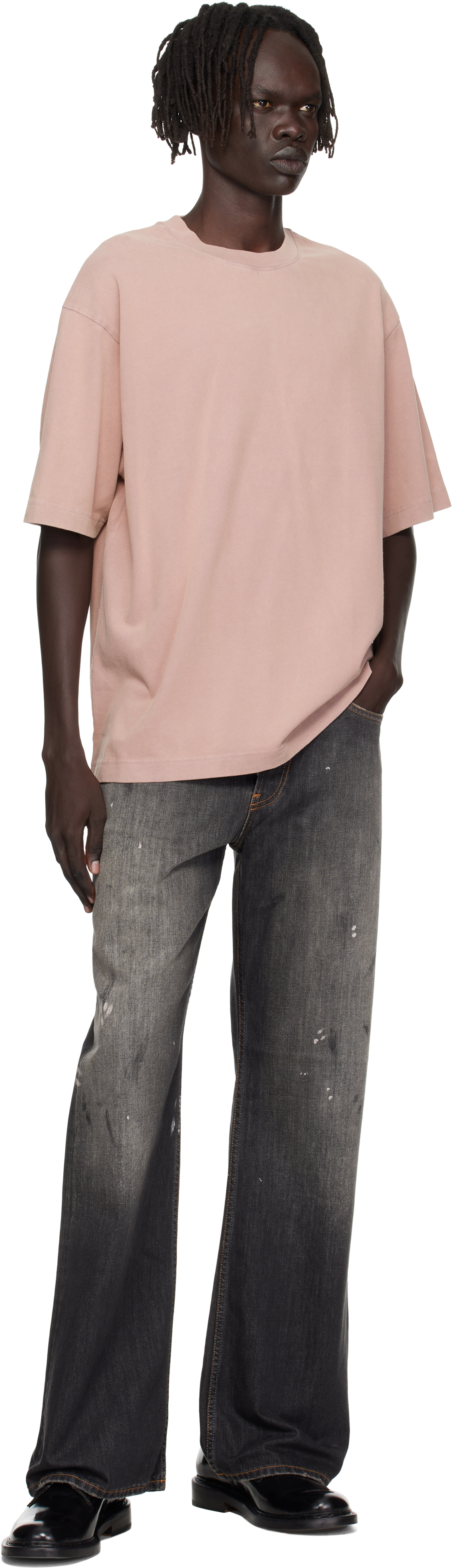 Acne Studios Gray Regular Fit 2021m Jeans In Black
