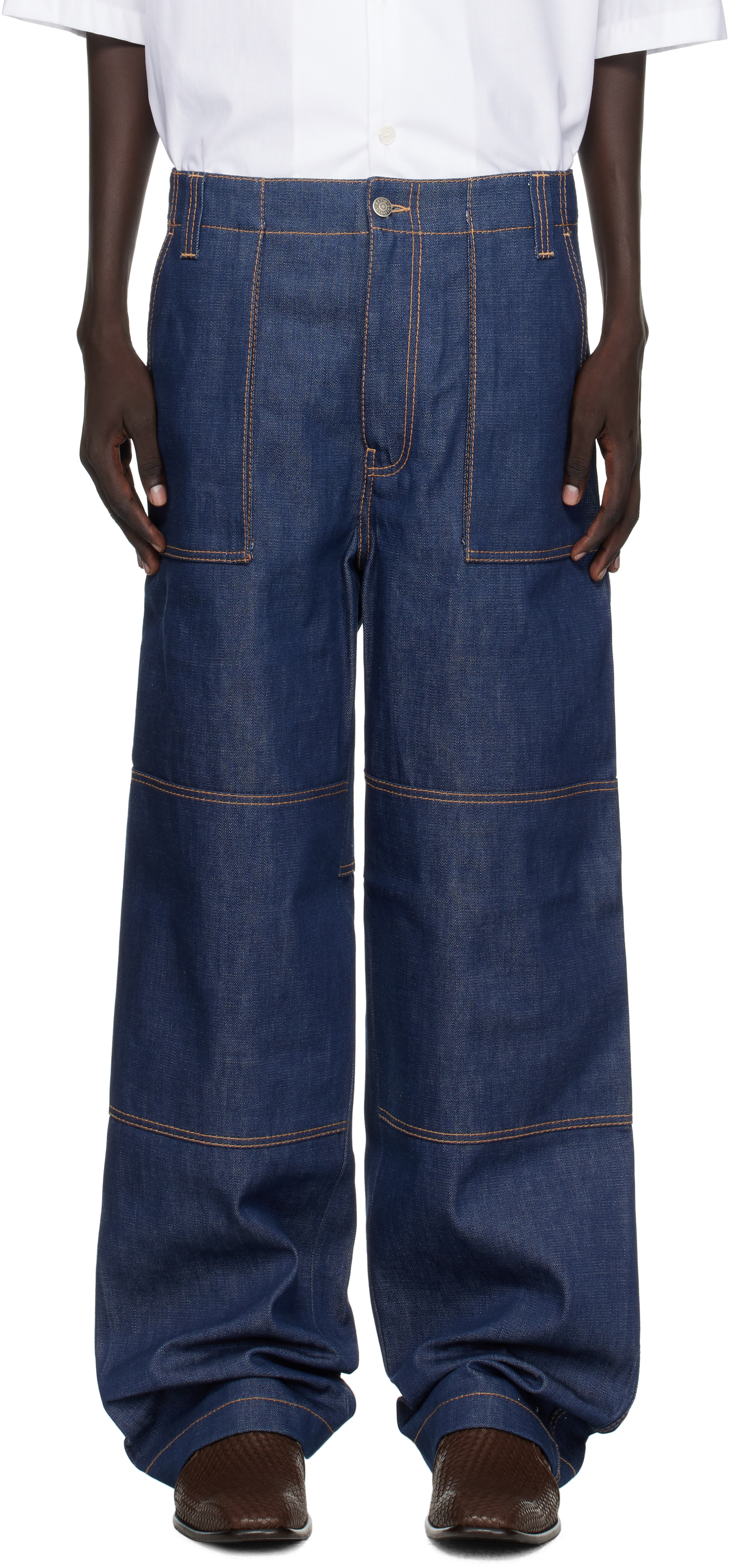 Blue Denim Trousers