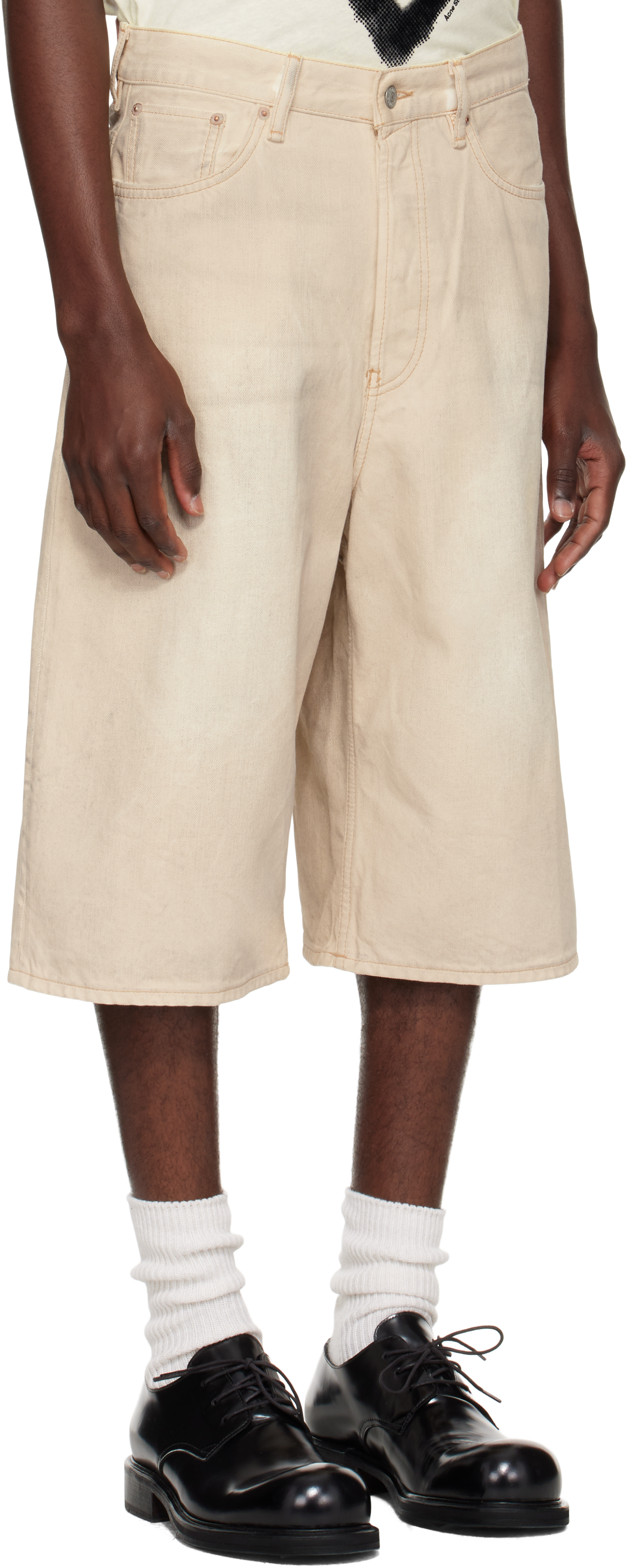 Acne Studios Belt Loop Denim Shorts