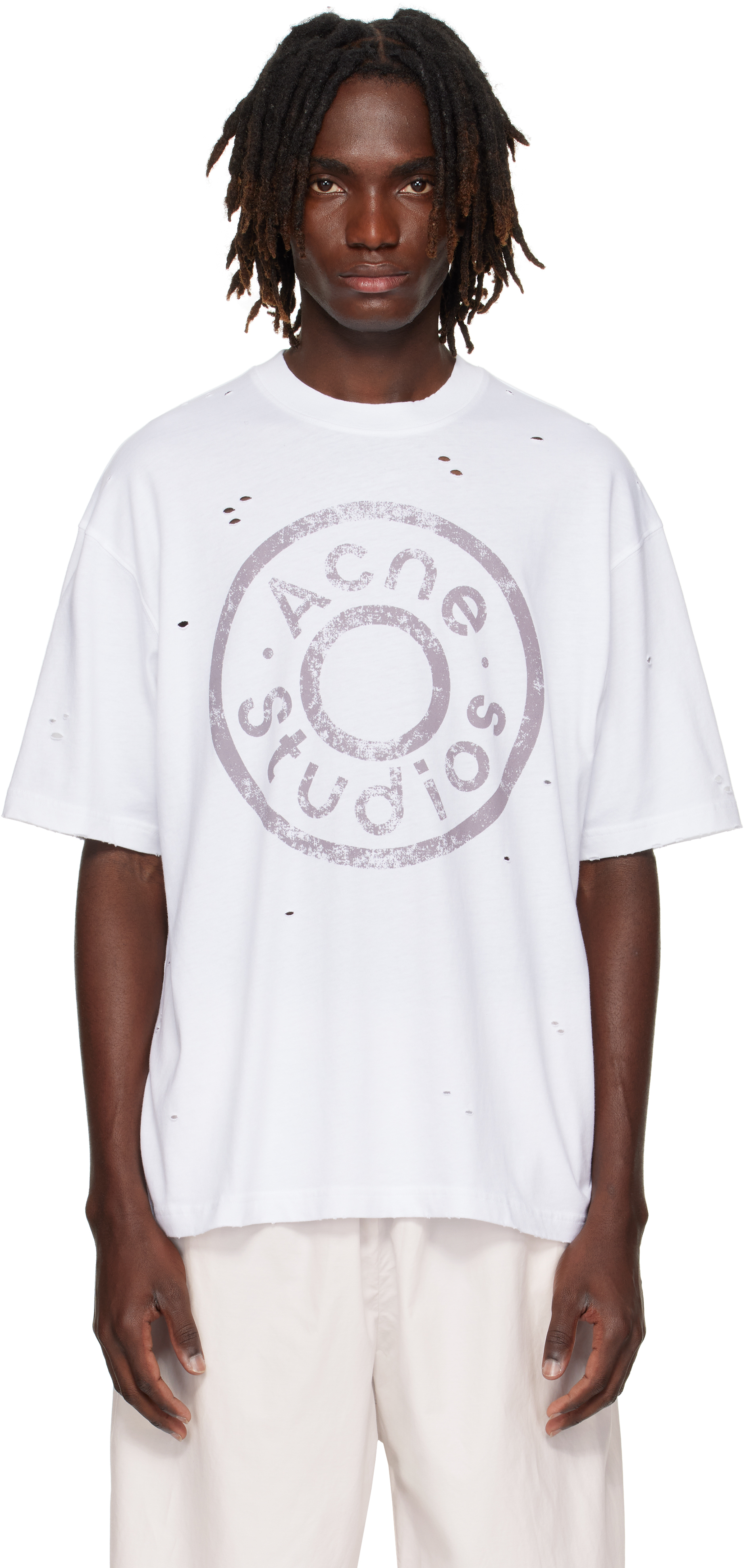 Acne Studios オーバーサイズTシャツ ホワイト 楽天市場】アクネストゥディオズ Tシャツ メンズ カットソー