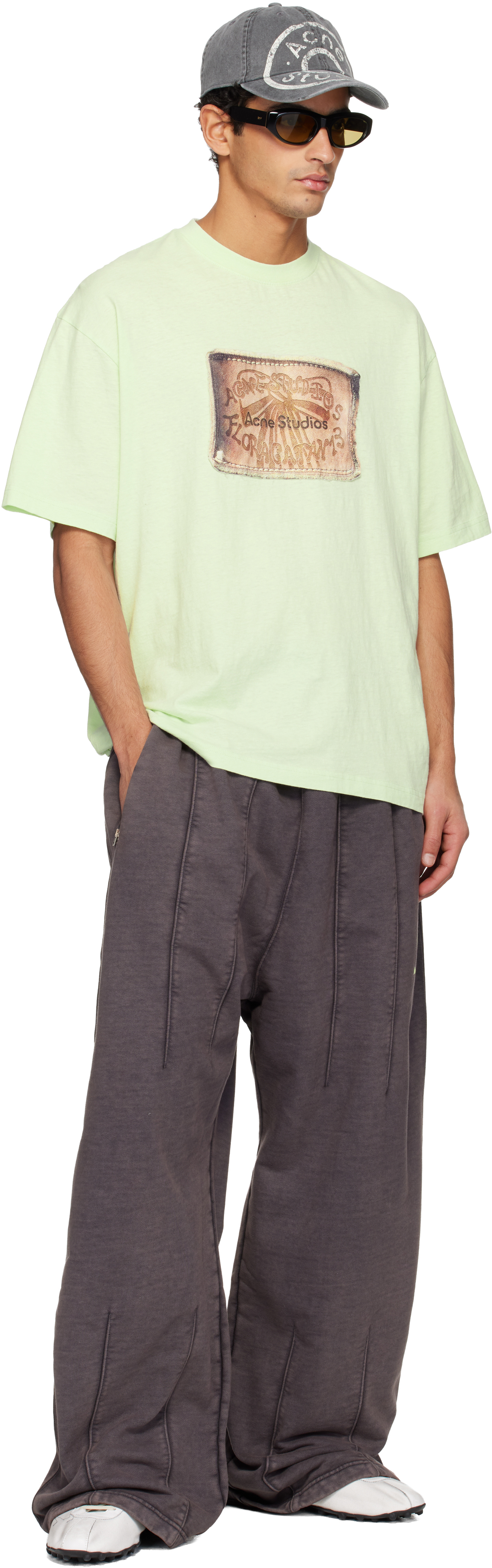 Acne Studios Short-sleeved T-shirt In White